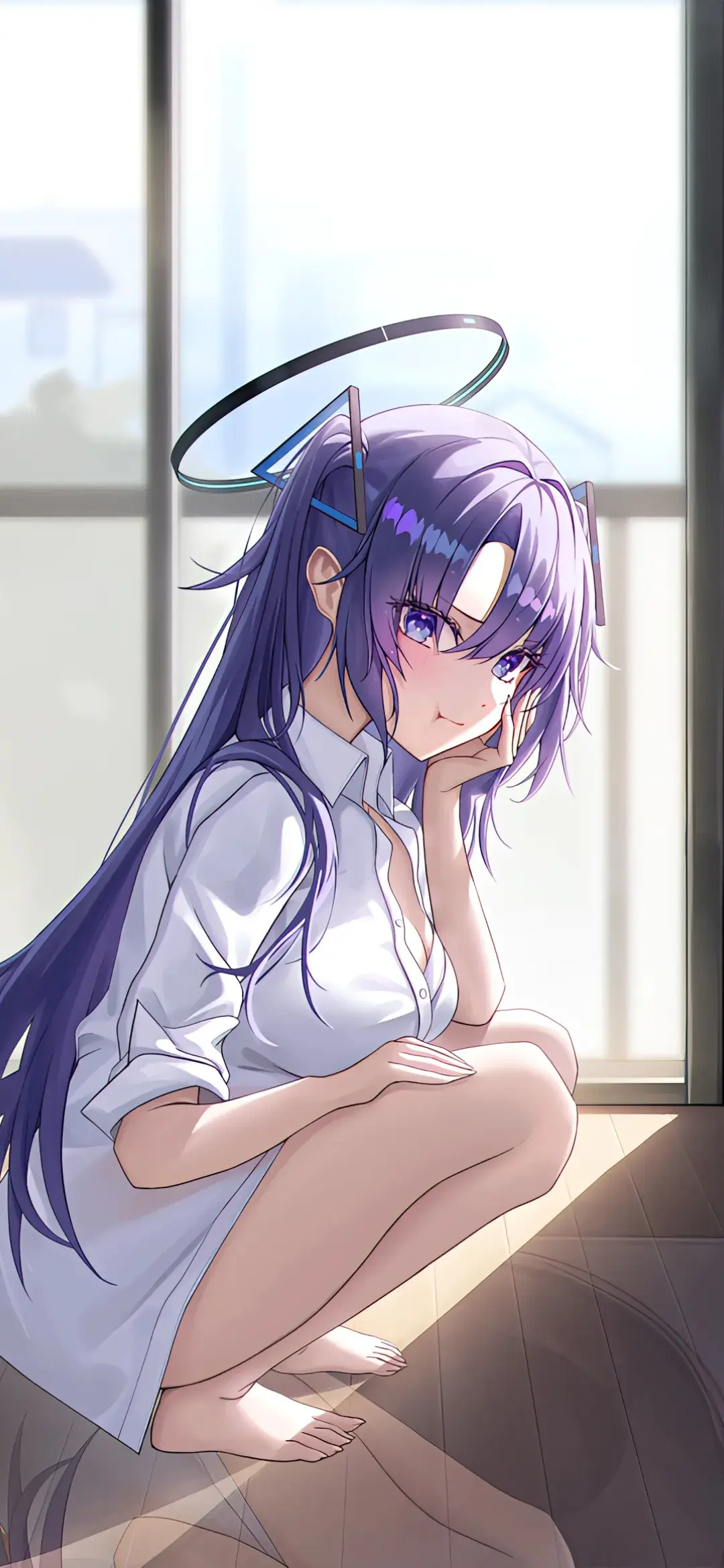 【动漫壁纸】双马尾女仆 碧蓝档案 早濑优香 赛马娘 托帕 大概会有那么个人  能让我相信永恒 手机壁纸-第17张
