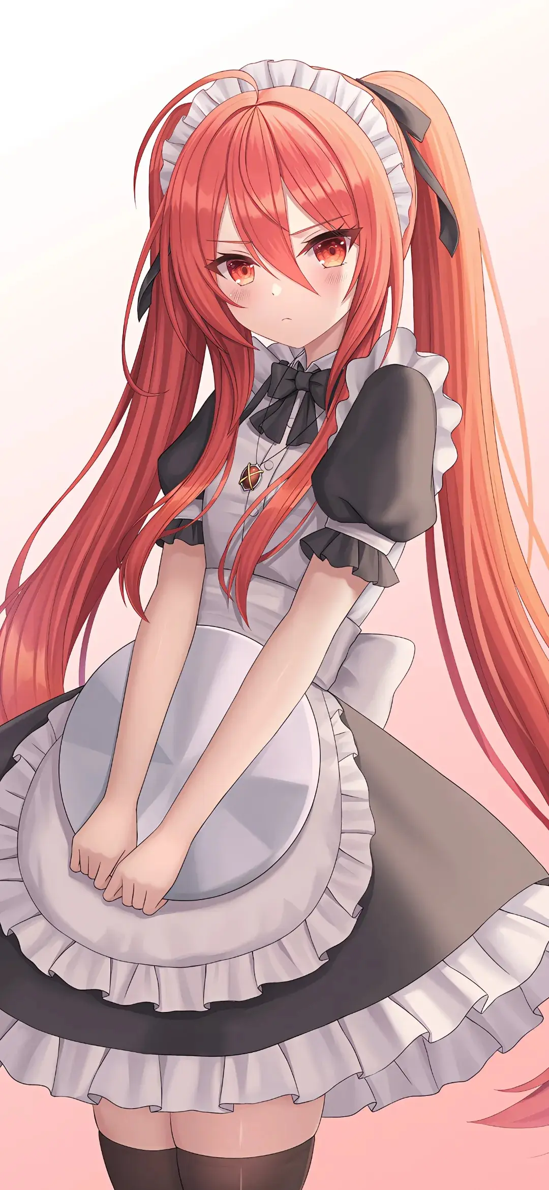 【动漫壁纸】双马尾女仆 碧蓝档案 早濑优香 赛马娘 托帕 大概会有那么个人  能让我相信永恒 手机壁纸-第19张