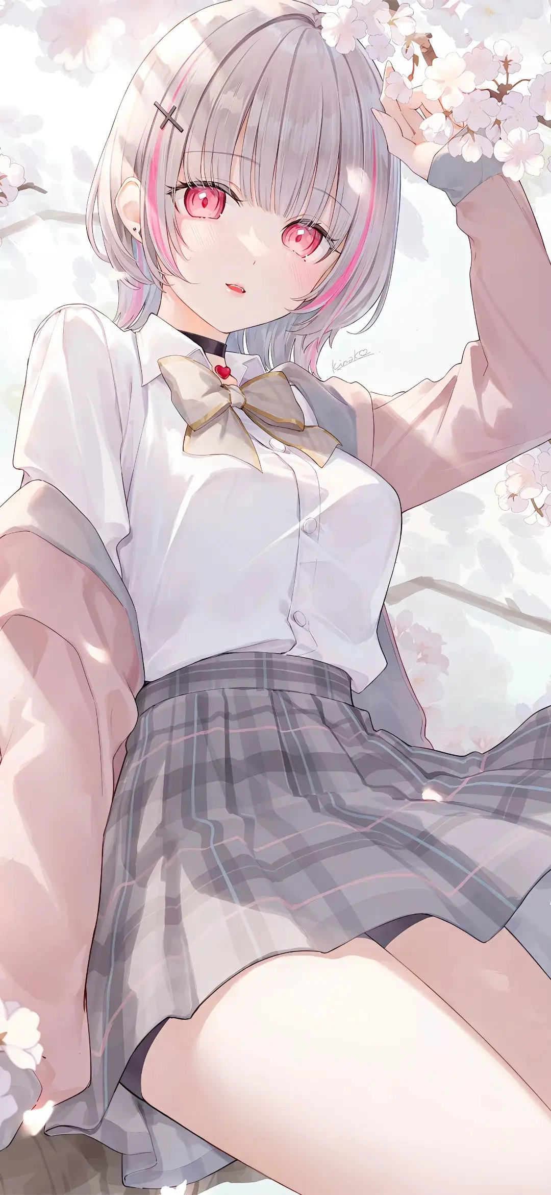 【动漫壁纸】JK制服少女 星穹铁道 花火 黄泉 我把河山万里写来只为衬托你-公众号小姨ai