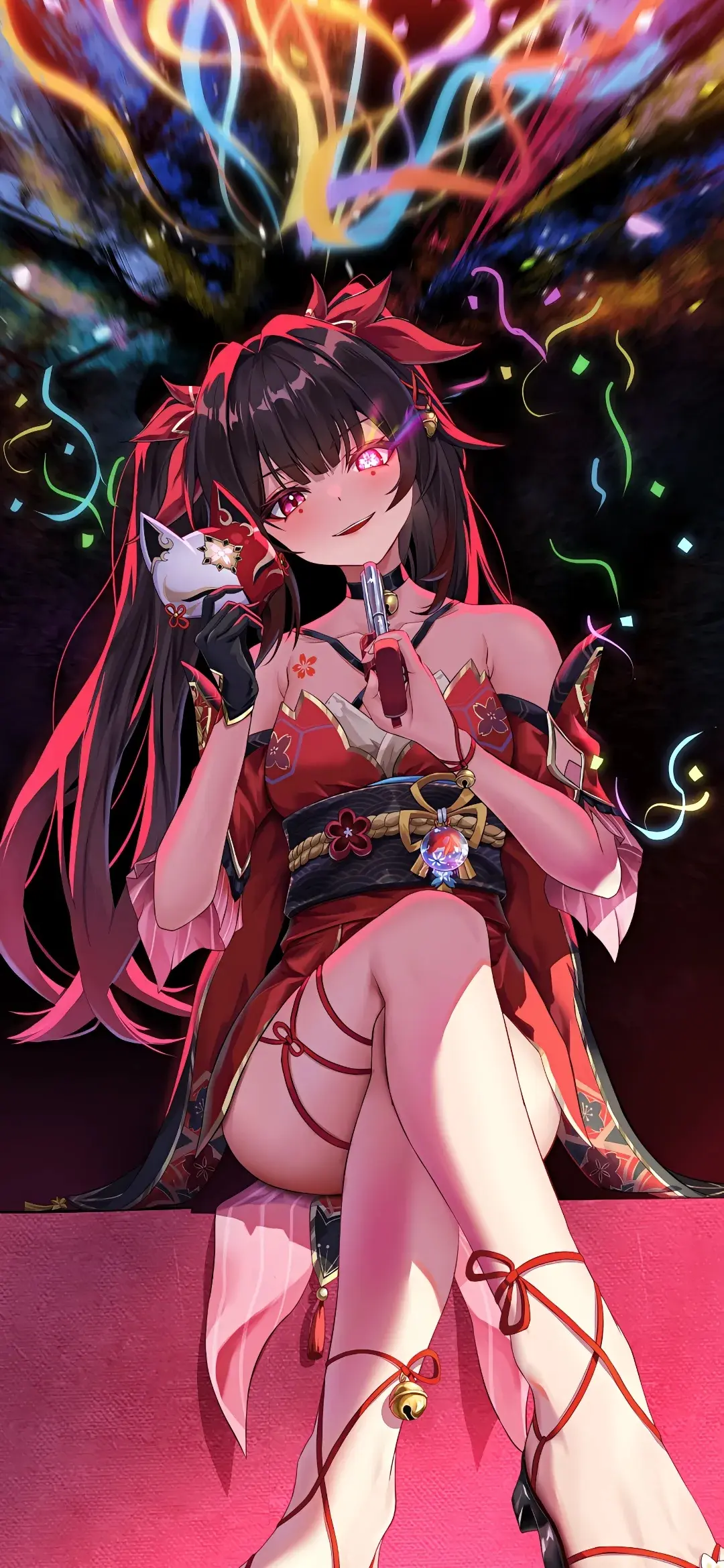 【动漫壁纸】JK制服少女 星穹铁道 花火 黄泉 我把河山万里写来只为衬托你 手机壁纸-第3张