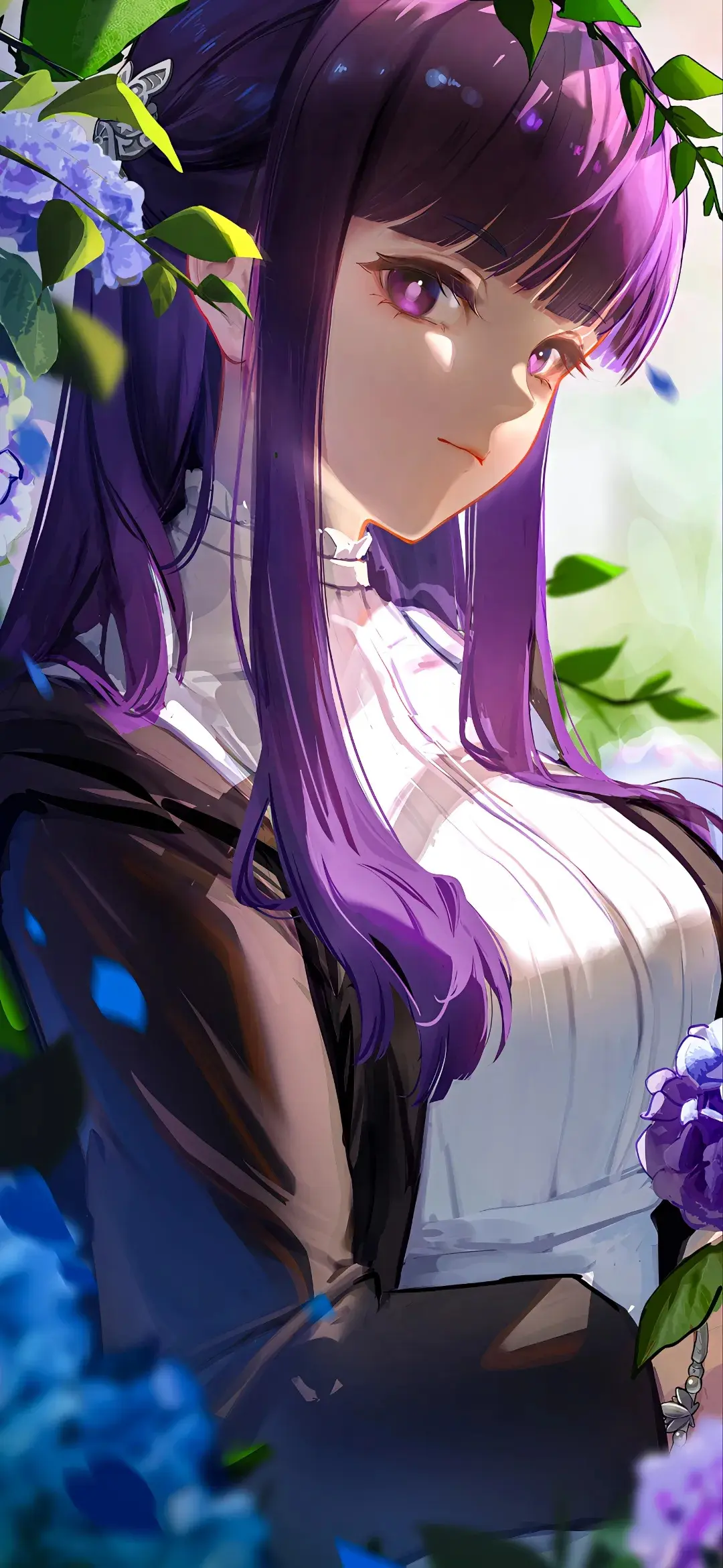 【动漫壁纸】JK制服少女 星穹铁道 花火 黄泉 我把河山万里写来只为衬托你 手机壁纸-第10张