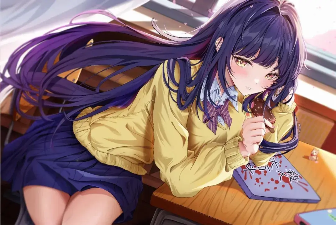 【动漫壁纸】JK制服少女 星穹铁道 花火 黄泉 我把河山万里写来只为衬托你 手机壁纸-第11张