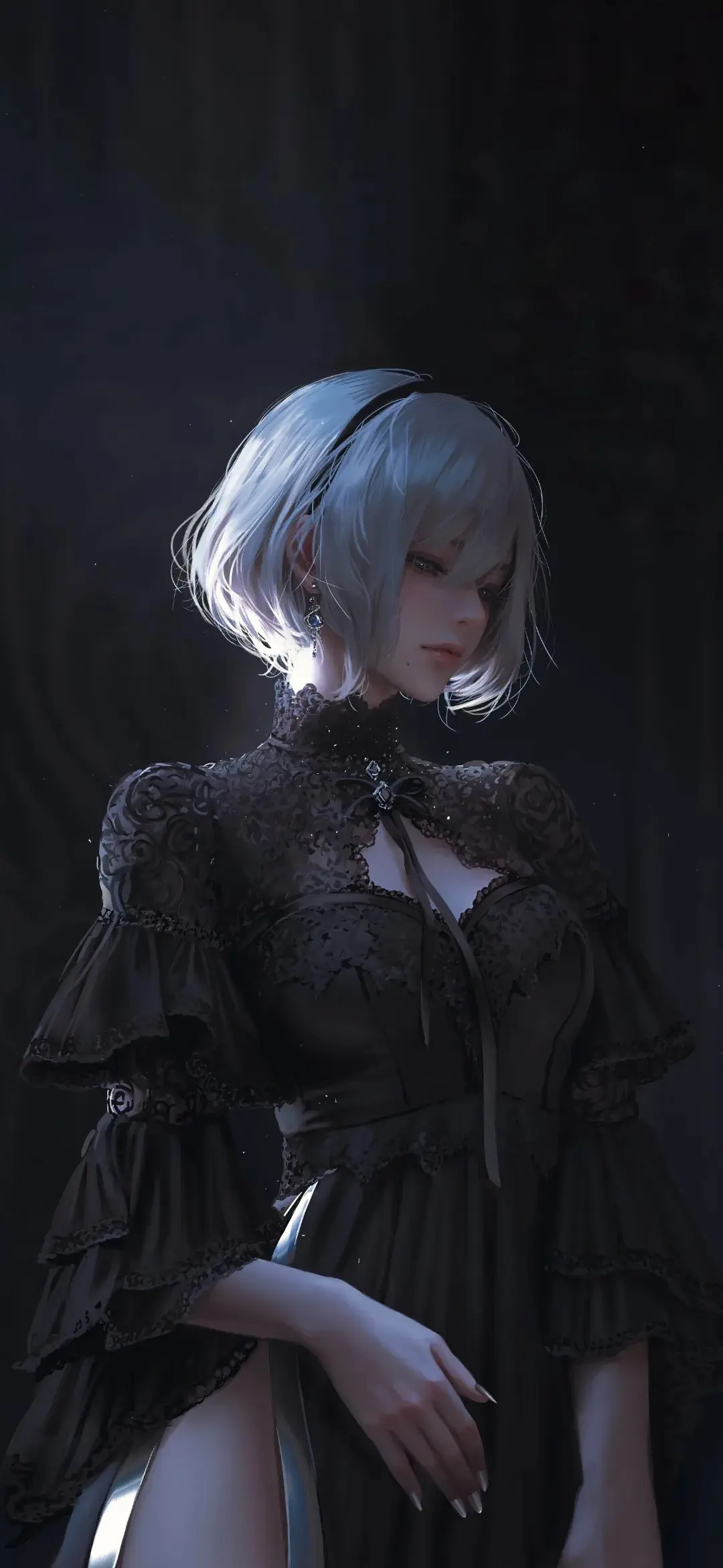 【动漫壁纸】高铁 JK制服少女 原神 芙宁娜 崩坏 黄泉 2B小姐姐 尘缘似一场花雨 手机壁纸-第4张