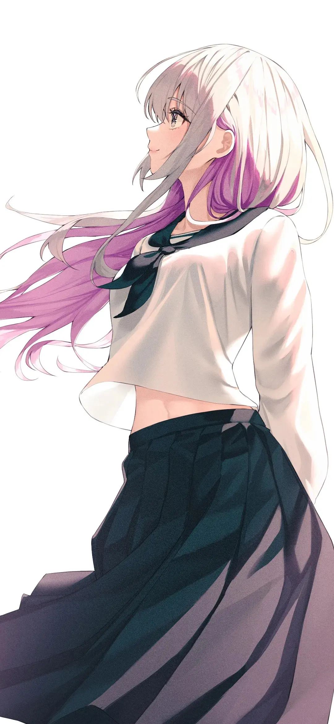 【动漫壁纸】女仆少女 雷姆 初音未来 小波其 热情过头换来的却只有冷漠 手机壁纸-第4张