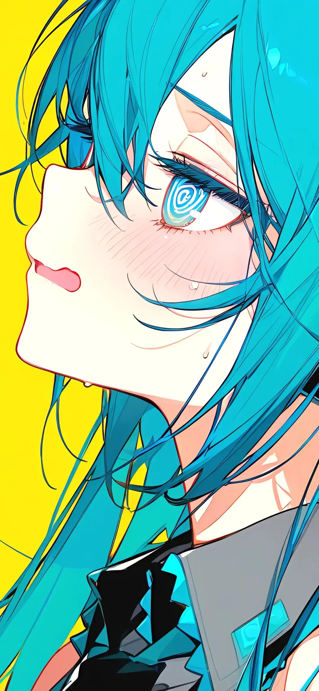 【动漫壁纸】女仆少女 雷姆 初音未来 小波其 热情过头换来的却只有冷漠 手机壁纸-第14张