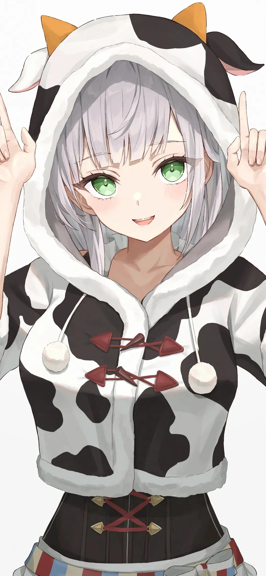 【动漫壁纸】雪花拉米 银发兽耳少女 砂狼白子 喜欢你是我最深的不安 这真让人为难 手机壁纸-第3张