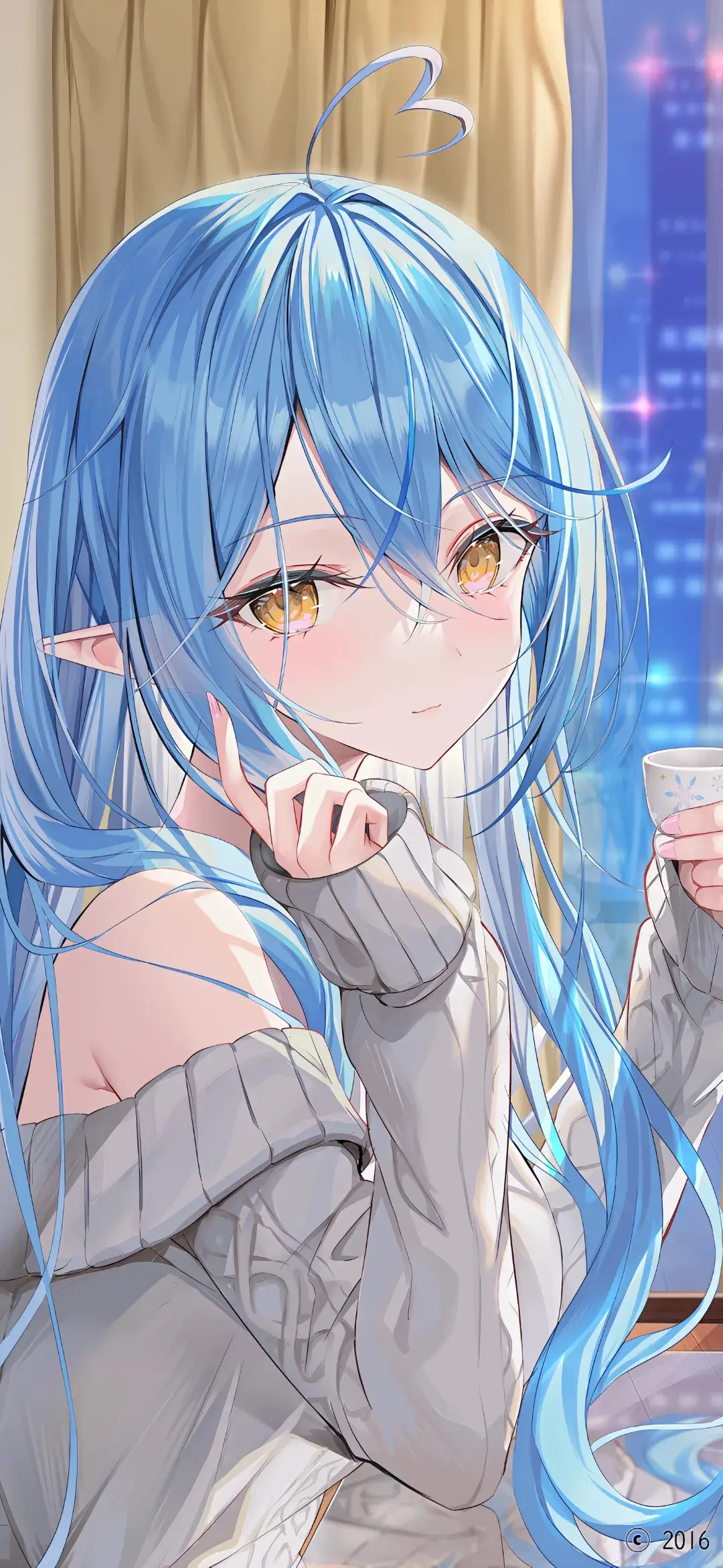 【动漫壁纸】雪花拉米 银发兽耳少女 砂狼白子 喜欢你是我最深的不安 这真让人为难 手机壁纸-第16张