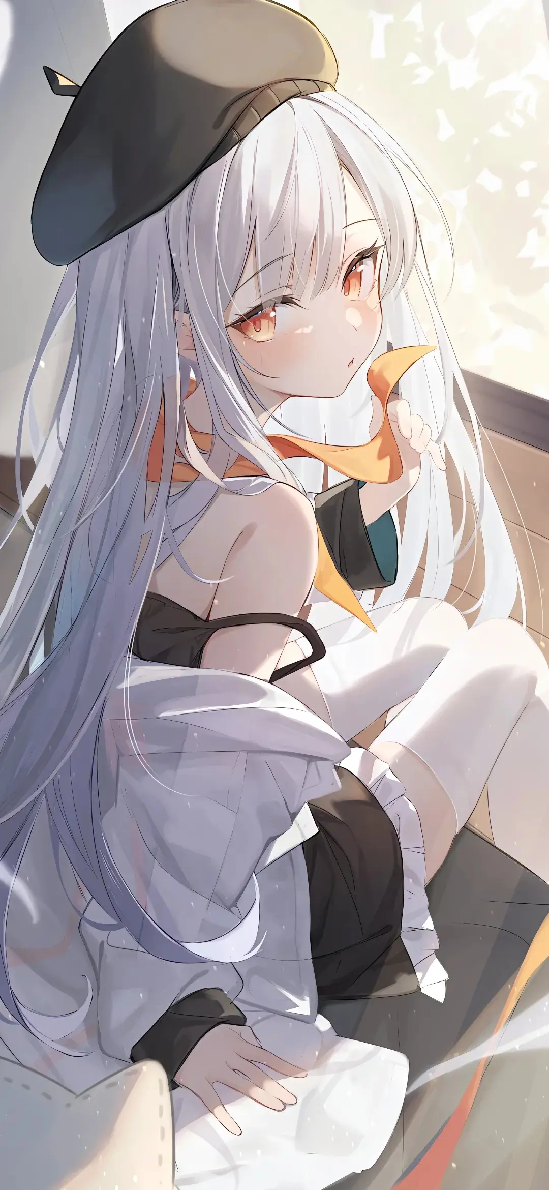 【动漫壁纸】JK制服 原神 甘雨 初音未来 枝头红杏黯然沉香  折满一簇为你斟藏 手机壁纸-第16张
