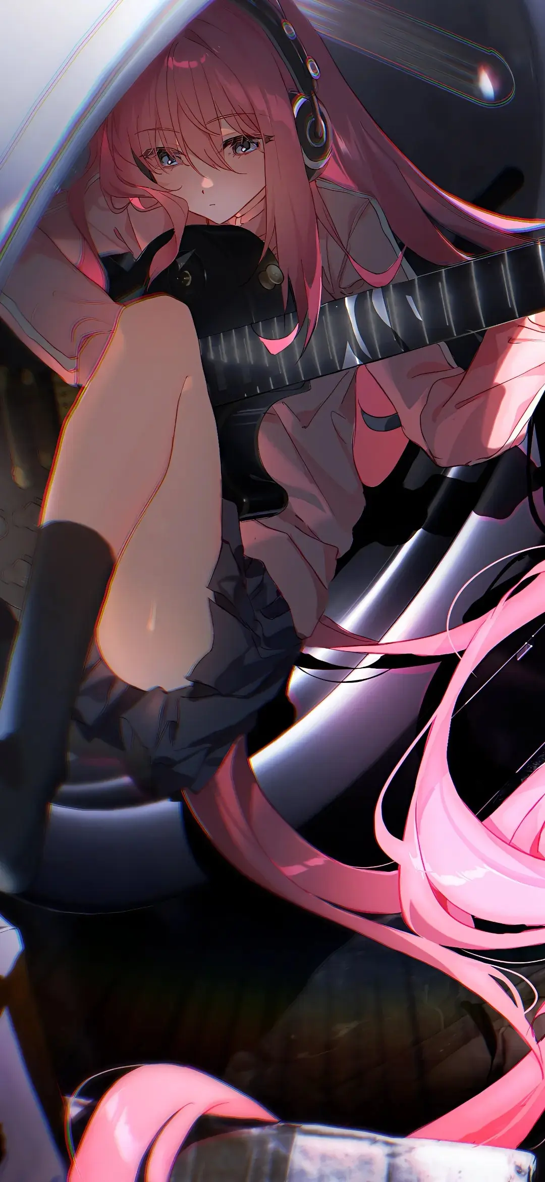 【动漫壁纸】初音未来 黄毛少女 双马尾美少女 掉进你的沼泽从此我丧失了喜乐 手机壁纸-第15张
