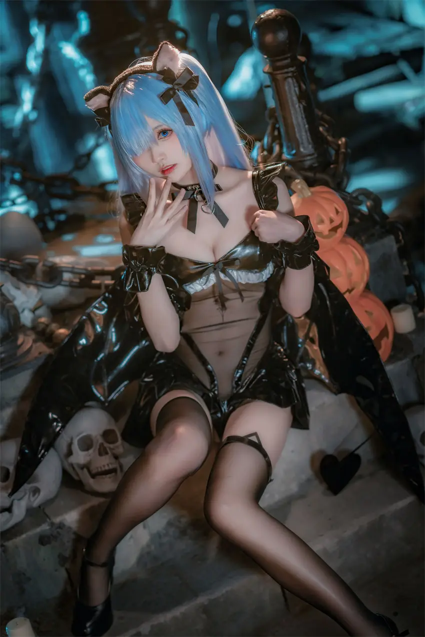 【COSPLAY精选】 碧蓝航线 雅努斯 万圣喵喵惊悚夜@大大卷卷小卷 COSPLAY-第2张