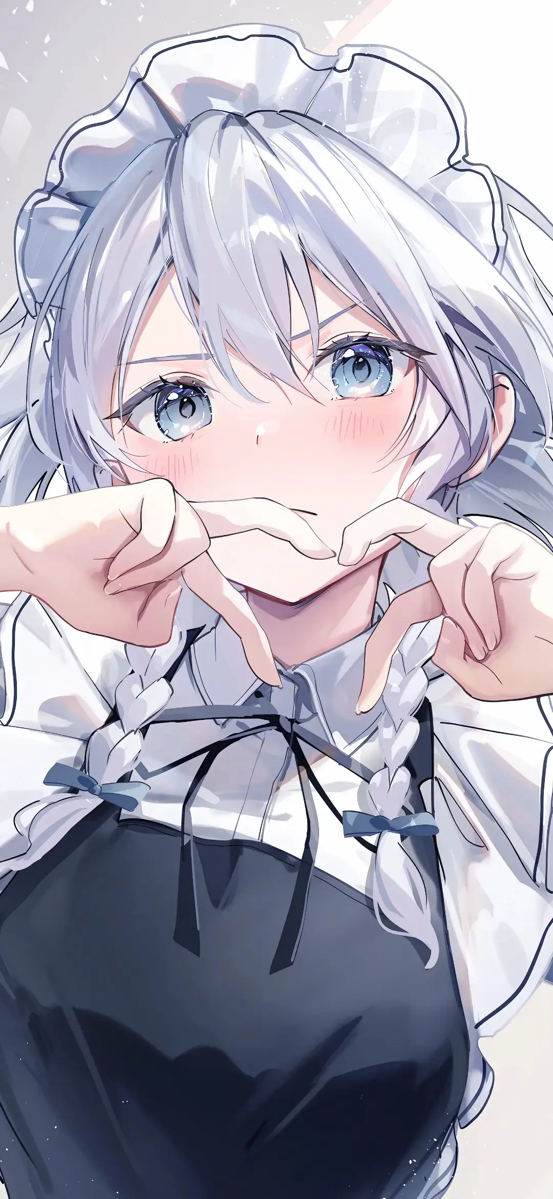 【动漫壁纸】女仆 双马尾美少女 再多缠绵注一身孑然 浮生梦华与你把酒相忘 手机壁纸-第7张