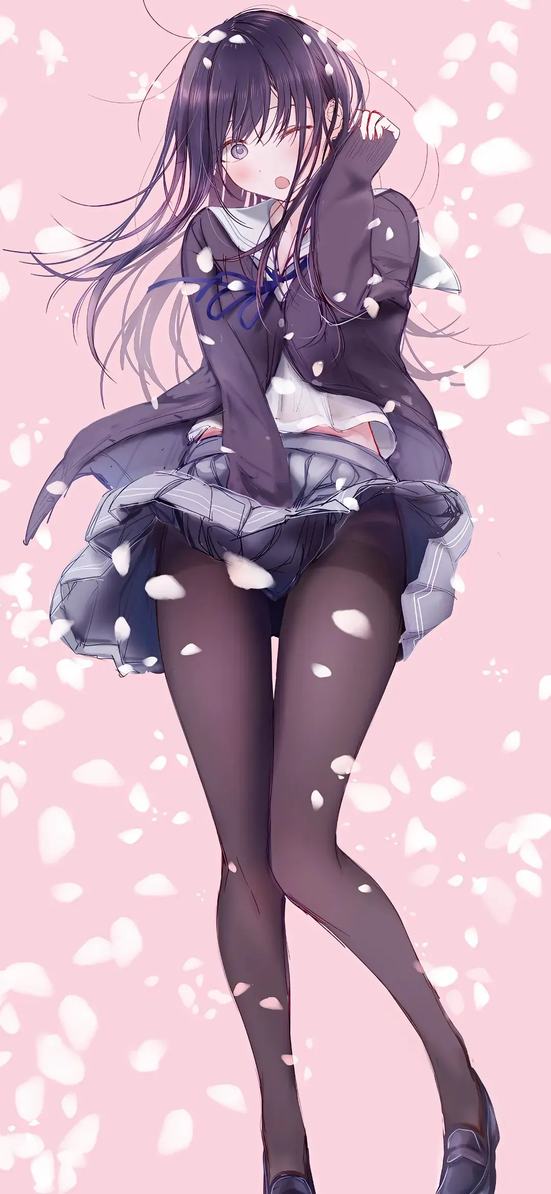 【动漫壁纸】女仆 双马尾美少女 再多缠绵注一身孑然 浮生梦华与你把酒相忘 手机壁纸-第8张