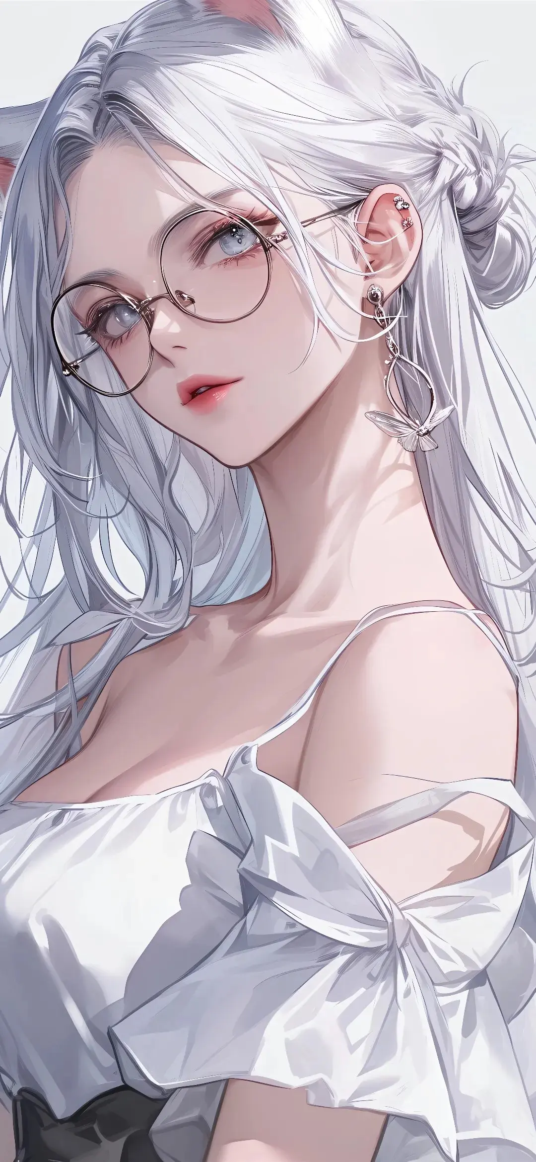 【动漫壁纸】女仆 双马尾美少女 再多缠绵注一身孑然 浮生梦华与你把酒相忘-公众号小姨ai