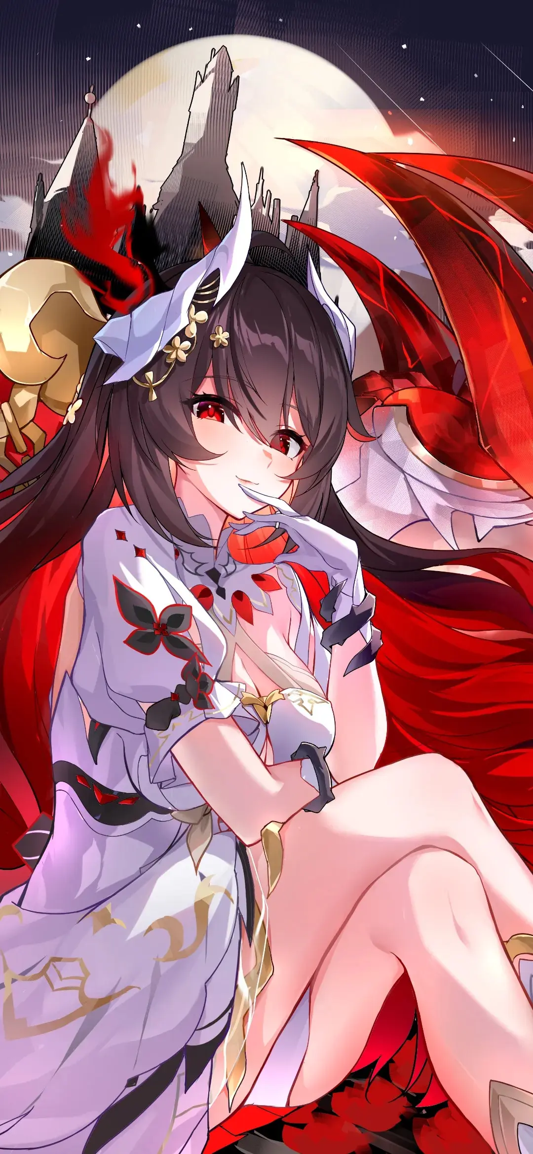 【动漫壁纸】女仆 双马尾美少女 再多缠绵注一身孑然 浮生梦华与你把酒相忘 手机壁纸-第18张