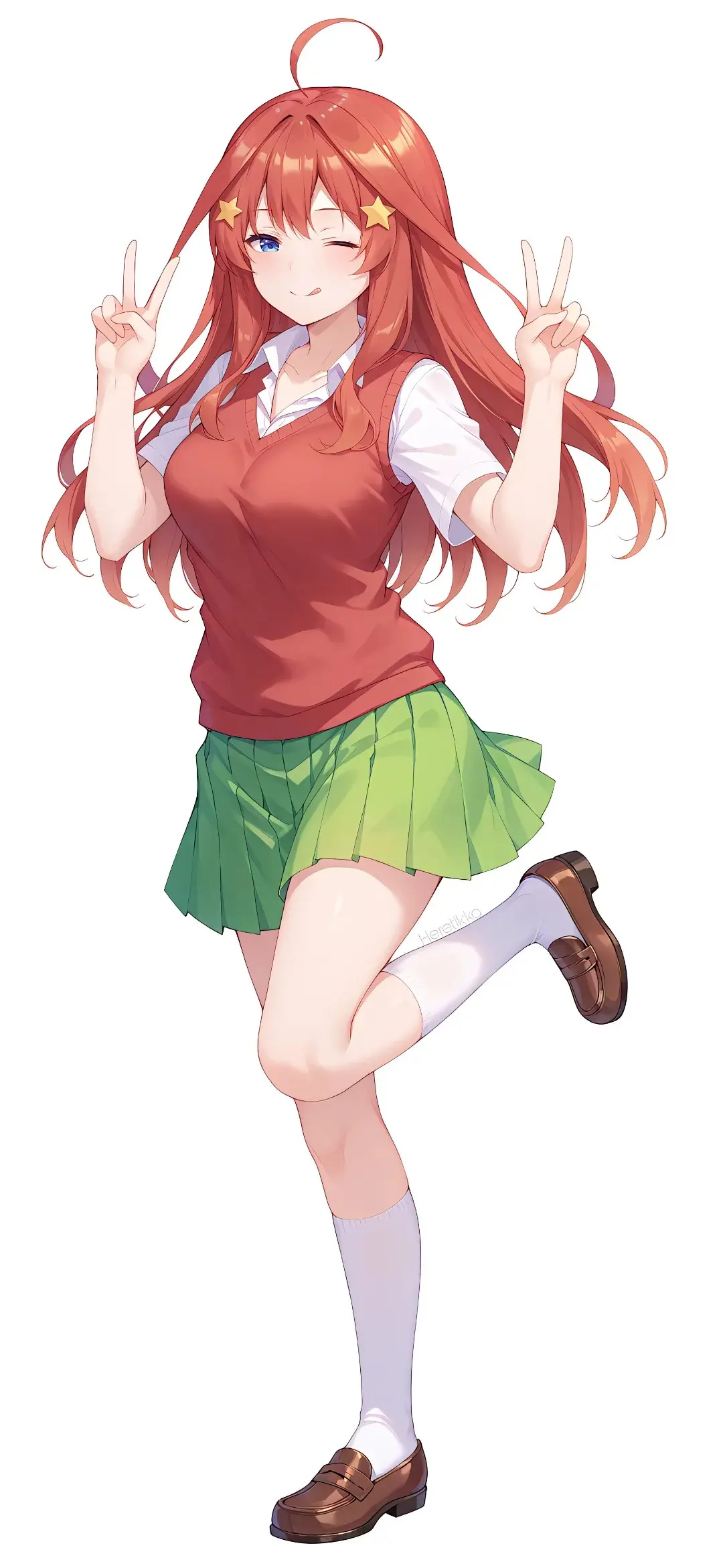 【动漫壁纸】崩铁 卡芙卡妈妈 双马尾美少女 蔚蓝档案 砂狼白子 放你去蓝天尽情的飞翔 手机壁纸-第9张