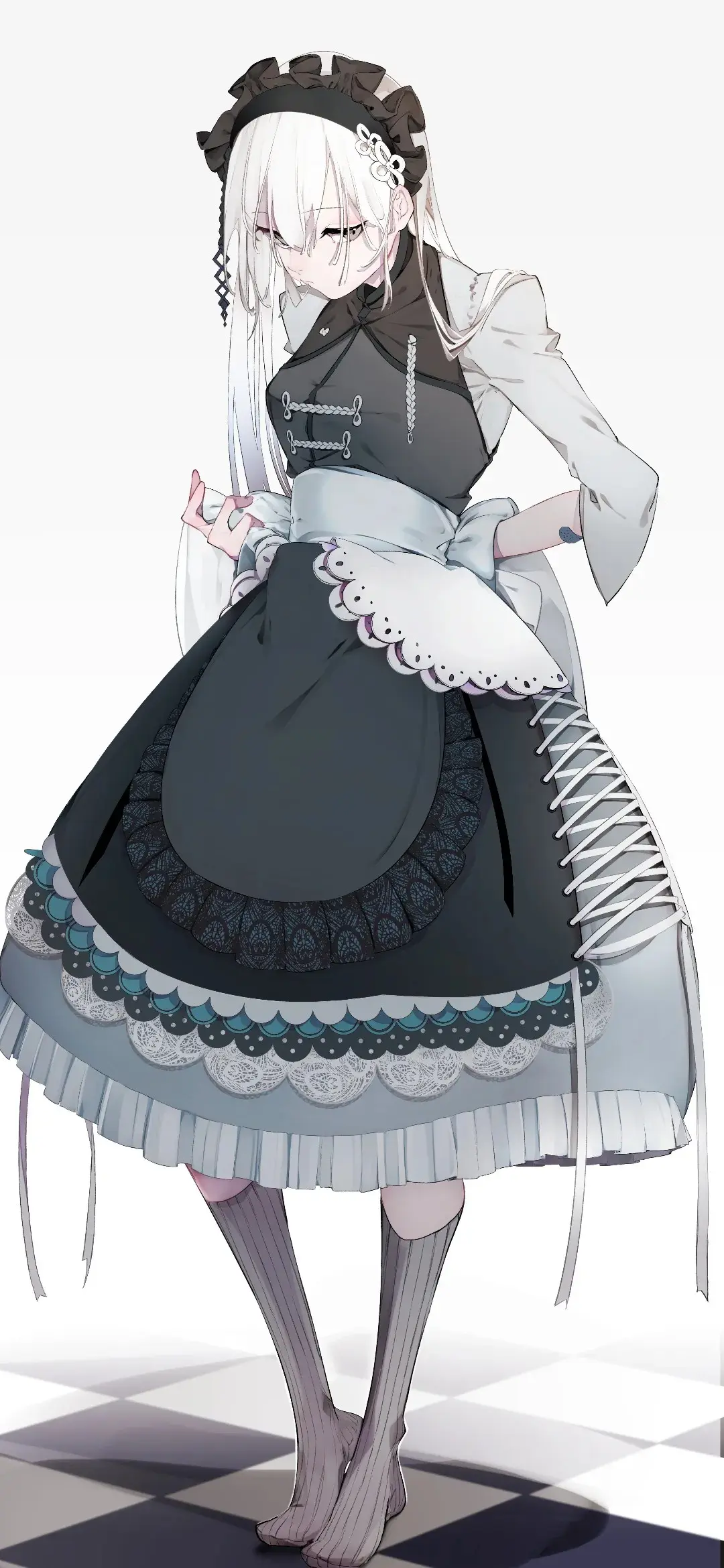 【动漫壁纸】崩铁 卡芙卡妈妈 双马尾美少女 蔚蓝档案 砂狼白子 放你去蓝天尽情的飞翔 手机壁纸-第14张