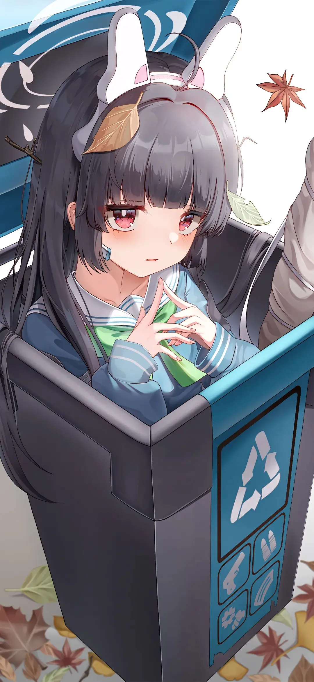 【动漫壁纸】碧蓝档案 垃圾兔 崩铁 流萤 白毛美少女 如果爱太荒凉 我陪你梦一场 赎回你所有泪光-公众号小姨ai