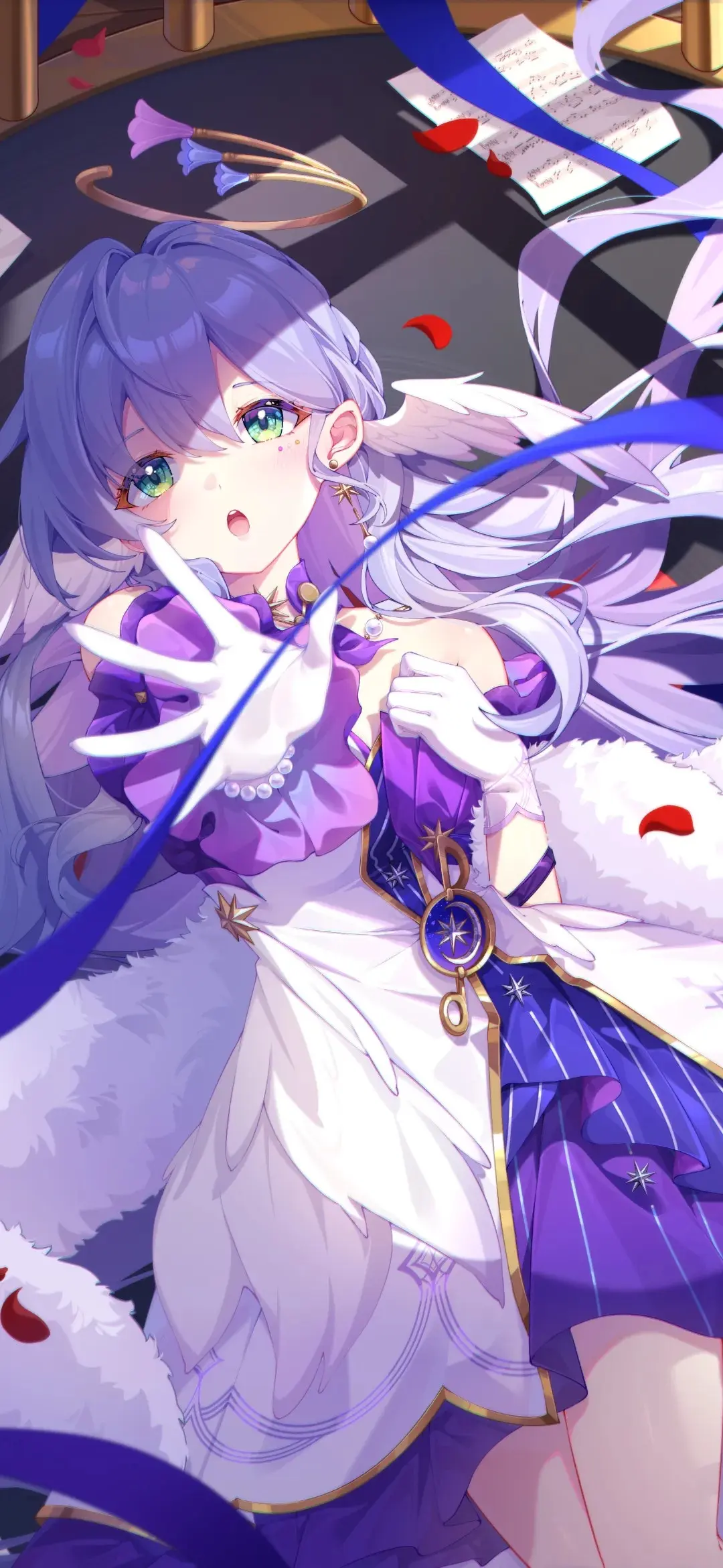 【动漫壁纸】崩坏：星穹铁道 知更鸟 流萤 花火 蔚蓝档案 垃圾兔  早春暮春 酒暖花深便好似一生心事只得一人来解-公众号小姨ai