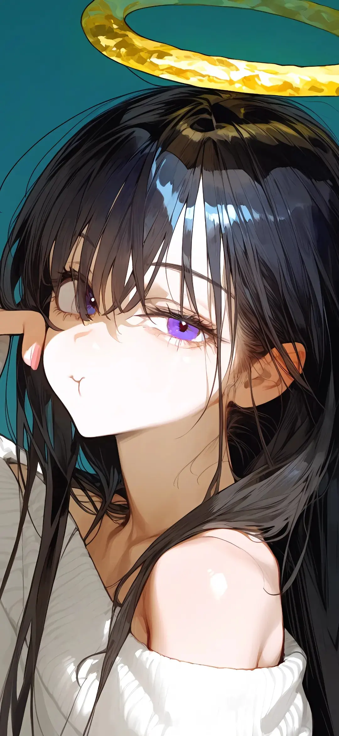【动漫壁纸】白毛美少女 兽耳少女 JK女高 少年有梦，就放肆的去追逐吧！ 手机壁纸-第2张
