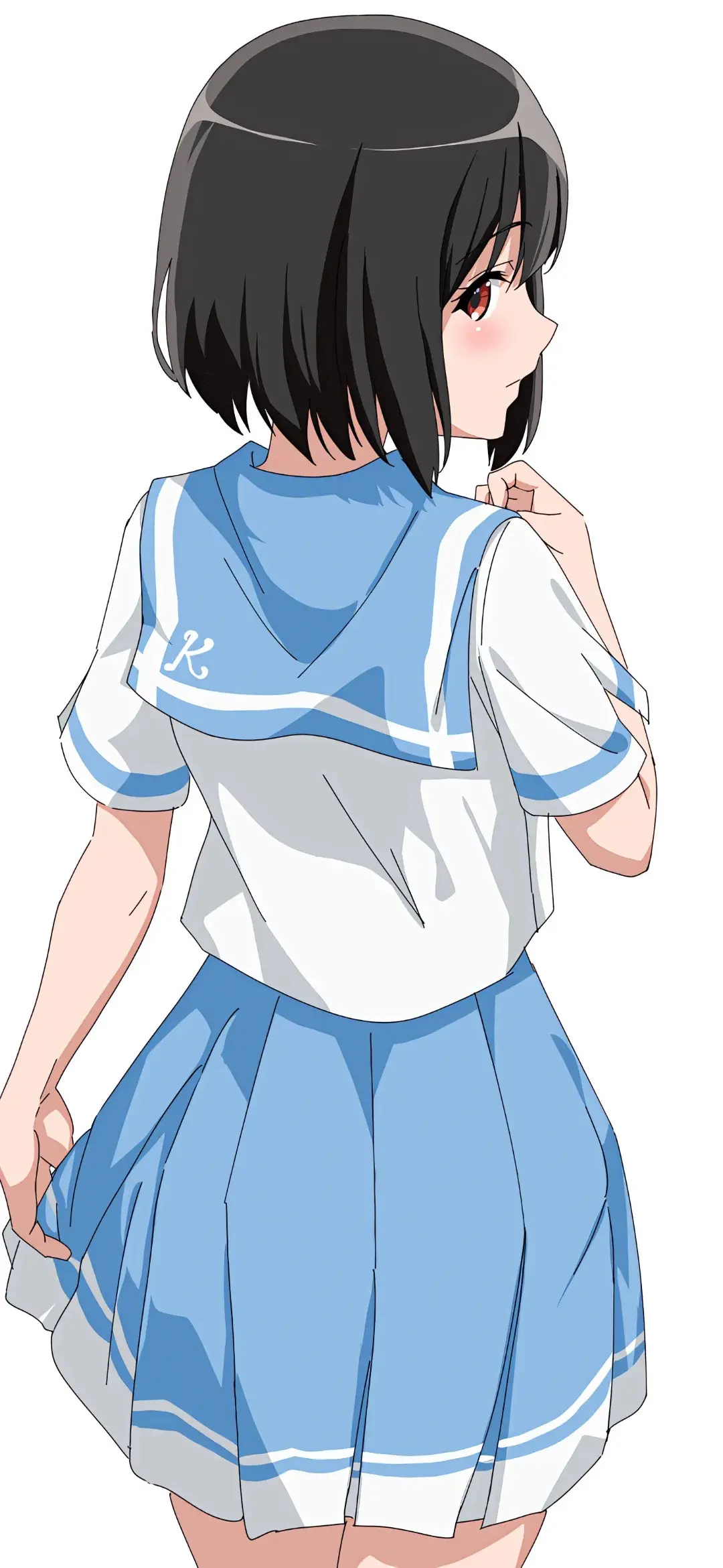 【动漫壁纸】白毛美少女 兽耳少女 JK女高 少年有梦，就放肆的去追逐吧！ 手机壁纸-第12张