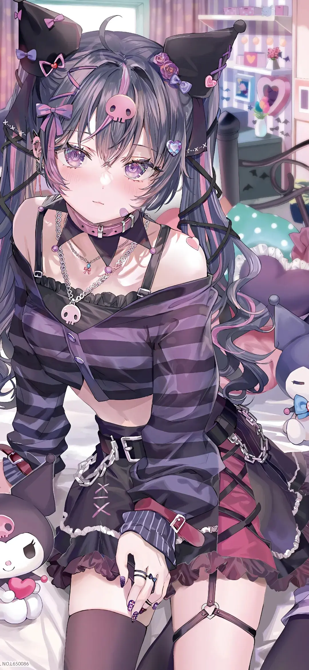 【动漫壁纸】白毛美少女 兽耳少女 JK女高 少年有梦，就放肆的去追逐吧！ 手机壁纸-第15张