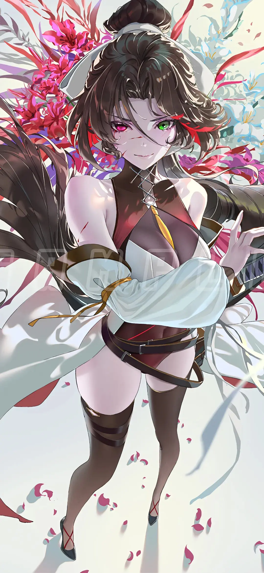 【动漫壁纸】白毛美少女 兽耳少女 JK女高 少年有梦，就放肆的去追逐吧！ 手机壁纸-第17张