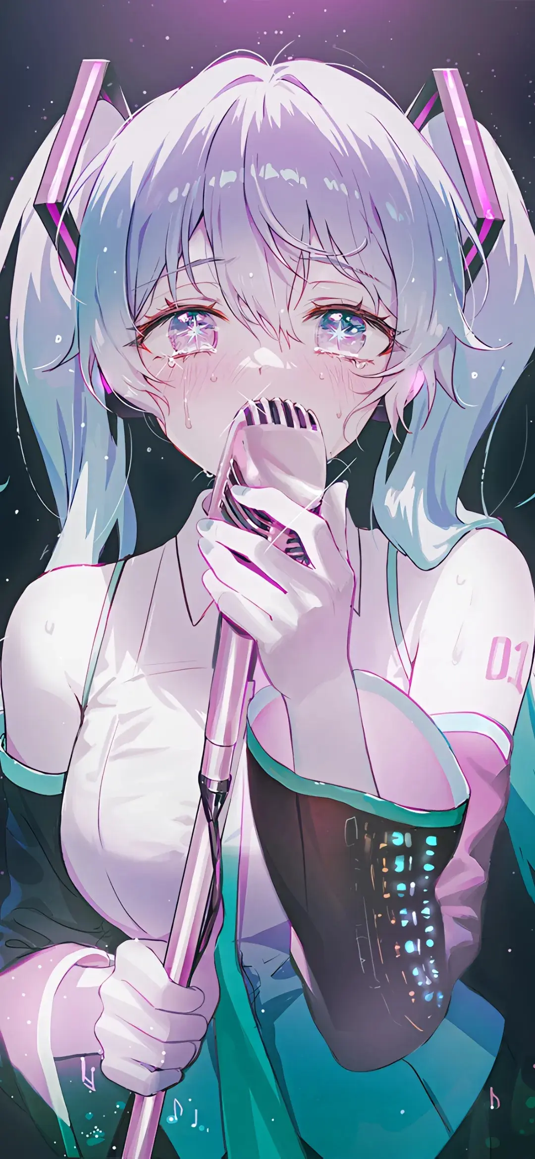 【动漫壁纸】白毛美少女 兽耳少女 JK女高 少年有梦，就放肆的去追逐吧！ 手机壁纸-第19张