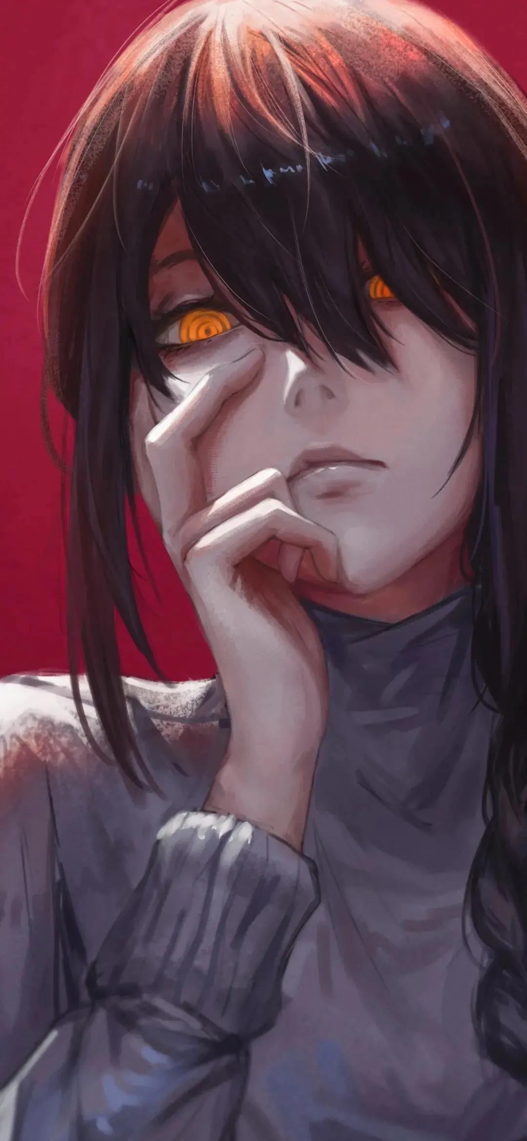 【动漫壁纸】刻晴 雷姆 兽耳白毛美少女 流萤 记得有个傻瓜用尽全力爱过你啊 手机壁纸-第14张