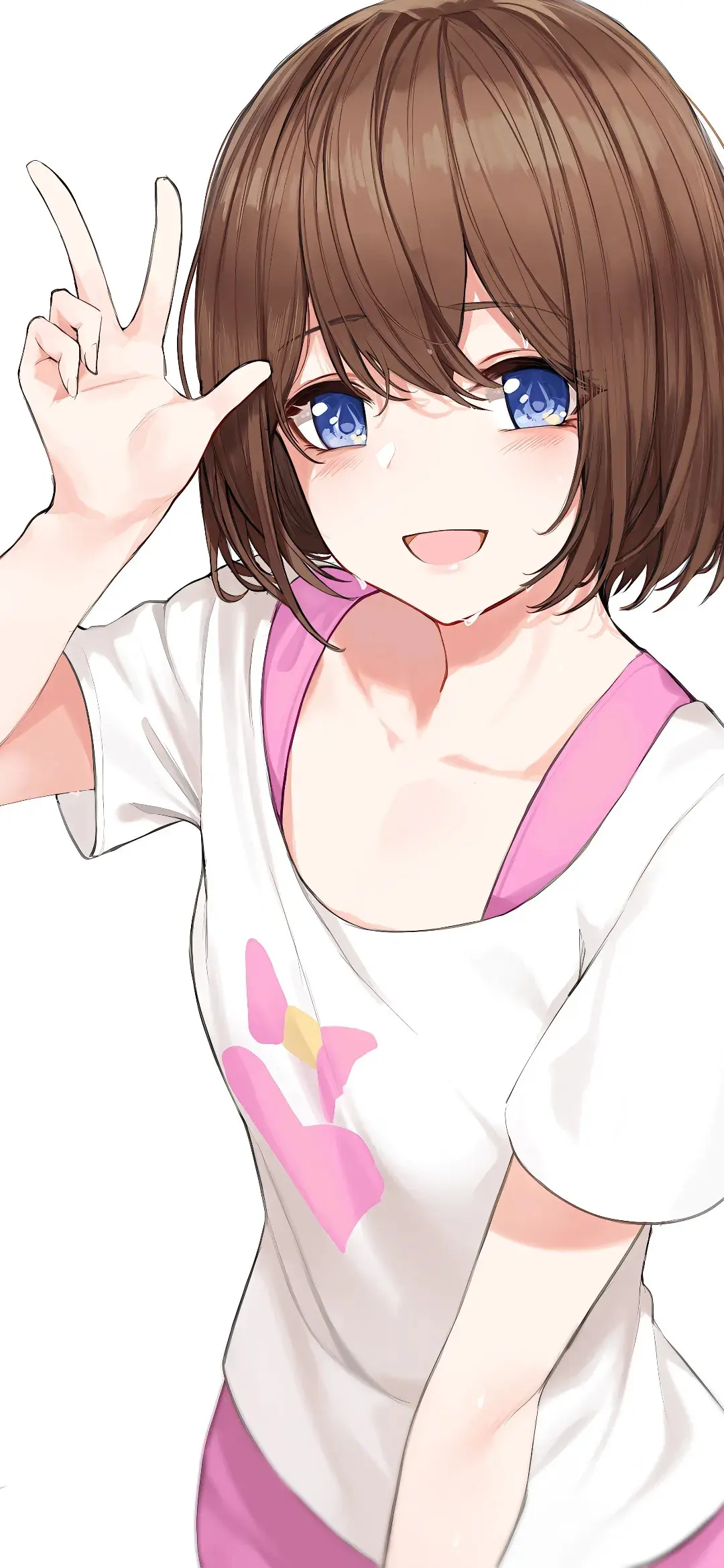 【动漫壁纸】刻晴 雷姆 兽耳白毛美少女 流萤 记得有个傻瓜用尽全力爱过你啊-公众号小姨ai