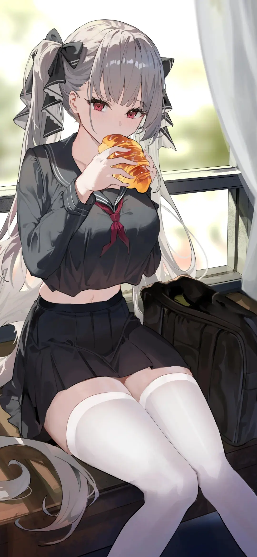 【动漫壁纸】小鸟游星野 小鲨鱼 初音未来 女仆美少女 很感谢你曾出现让我至少能怀念 手机壁纸-第9张