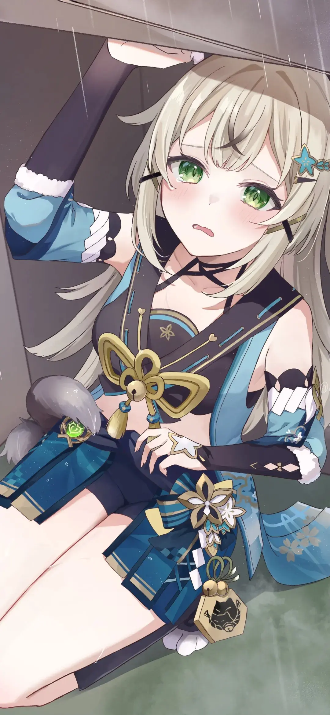 【动漫壁纸】初音未来 白丝女仆 小草神 崩铁知更鸟 想见你只想见你  未来过去我只想见你 手机壁纸-第10张