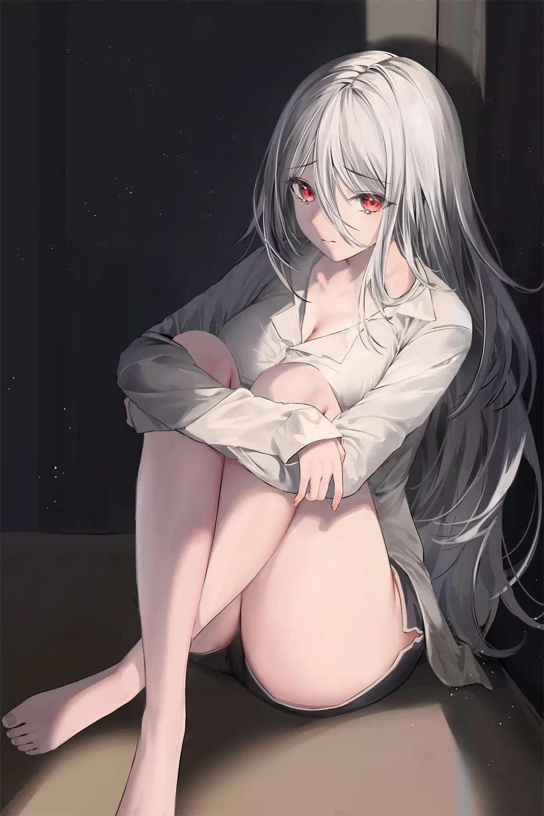 【动漫美图】粉毛兽耳美少女 我说我不会写诗我 只是在诗里刻画了你的影子 手机壁纸-第4张