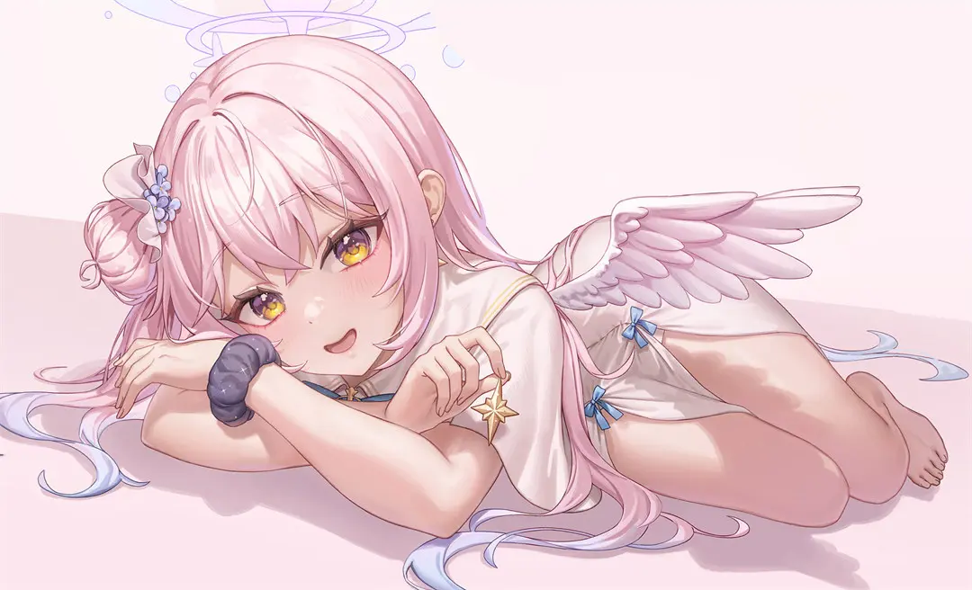 【动漫美图】粉毛兽耳美少女 我说我不会写诗我 只是在诗里刻画了你的影子 手机壁纸-第16张
