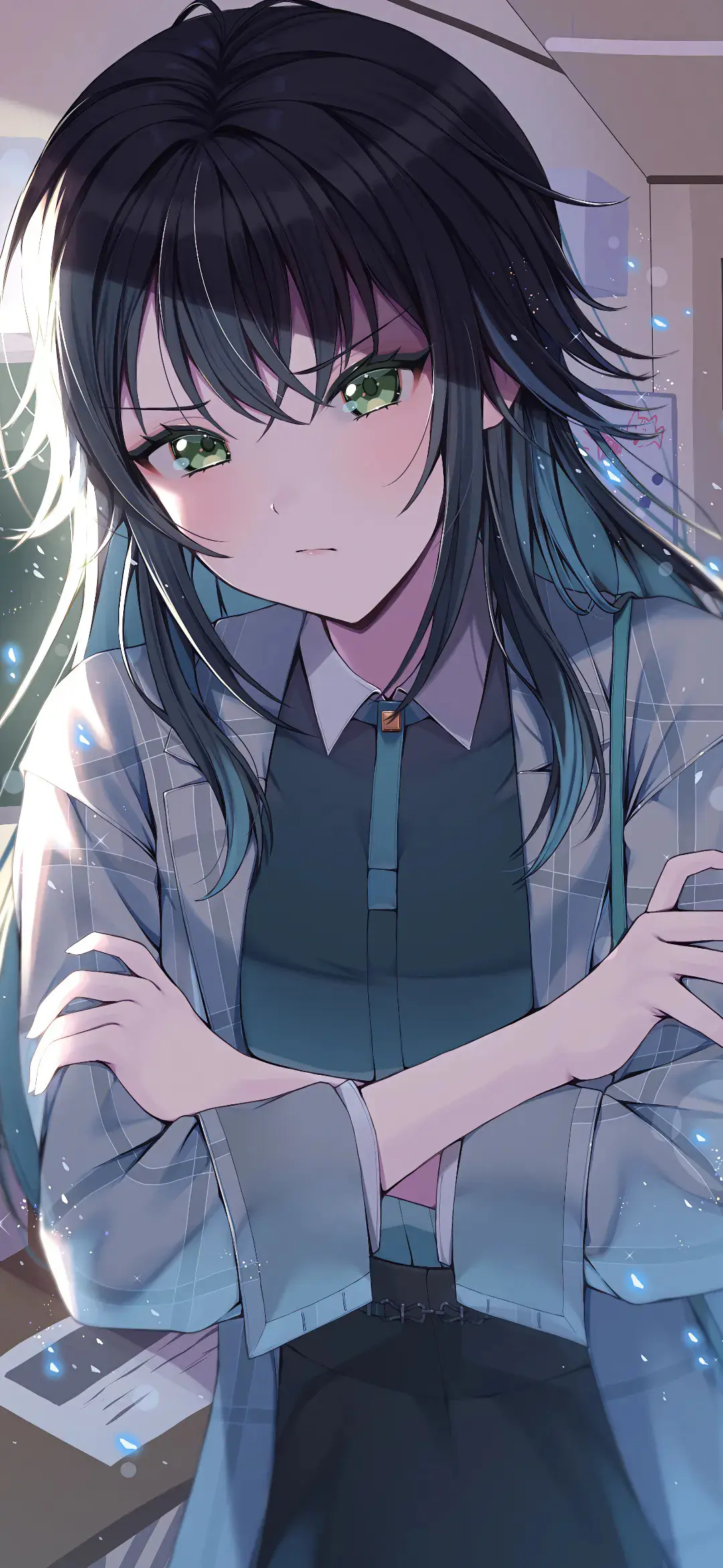 【动漫壁纸】miku 初音未来 阮梅 砂狼白子 早濑优香 流萤 可世界总是那么的渺小啊  在这不甘的年纪遇见你 手机壁纸-第9张