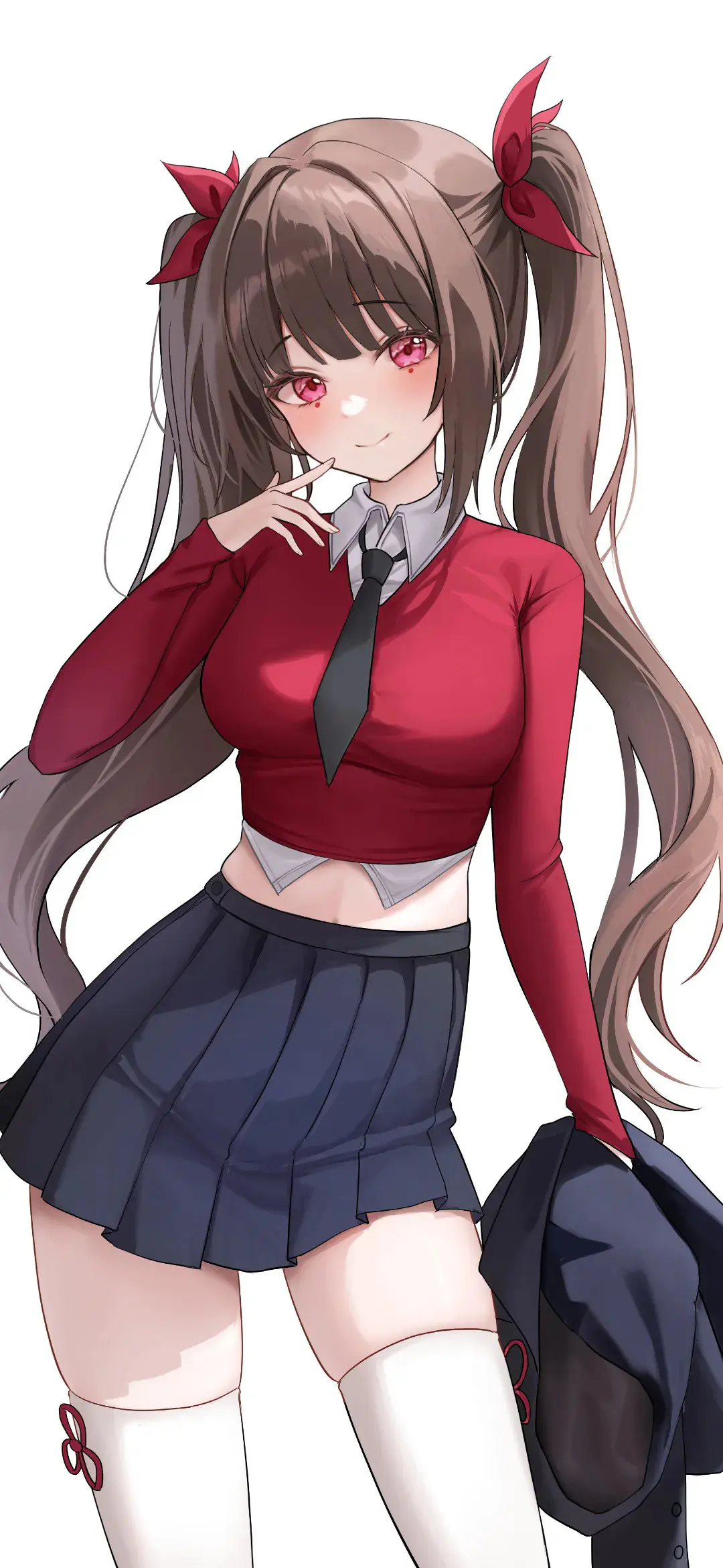【动漫壁纸】崩坏:星穹铁道 流萤 制服装花火 碧蓝档案 早濑优香 砂狼白子 插画推荐 手机壁纸-第2张