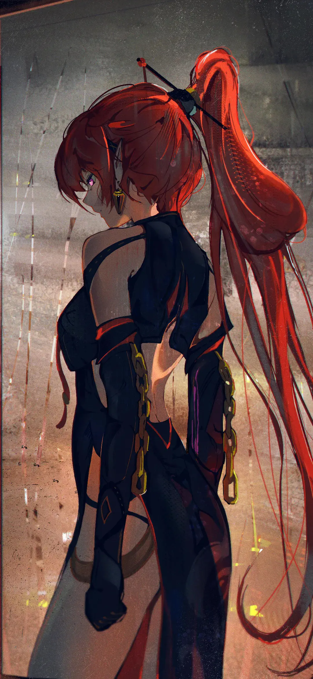【动漫壁纸】崩坏:星穹铁道 流萤 制服装花火 碧蓝档案 早濑优香 砂狼白子 插画推荐 手机壁纸-第6张