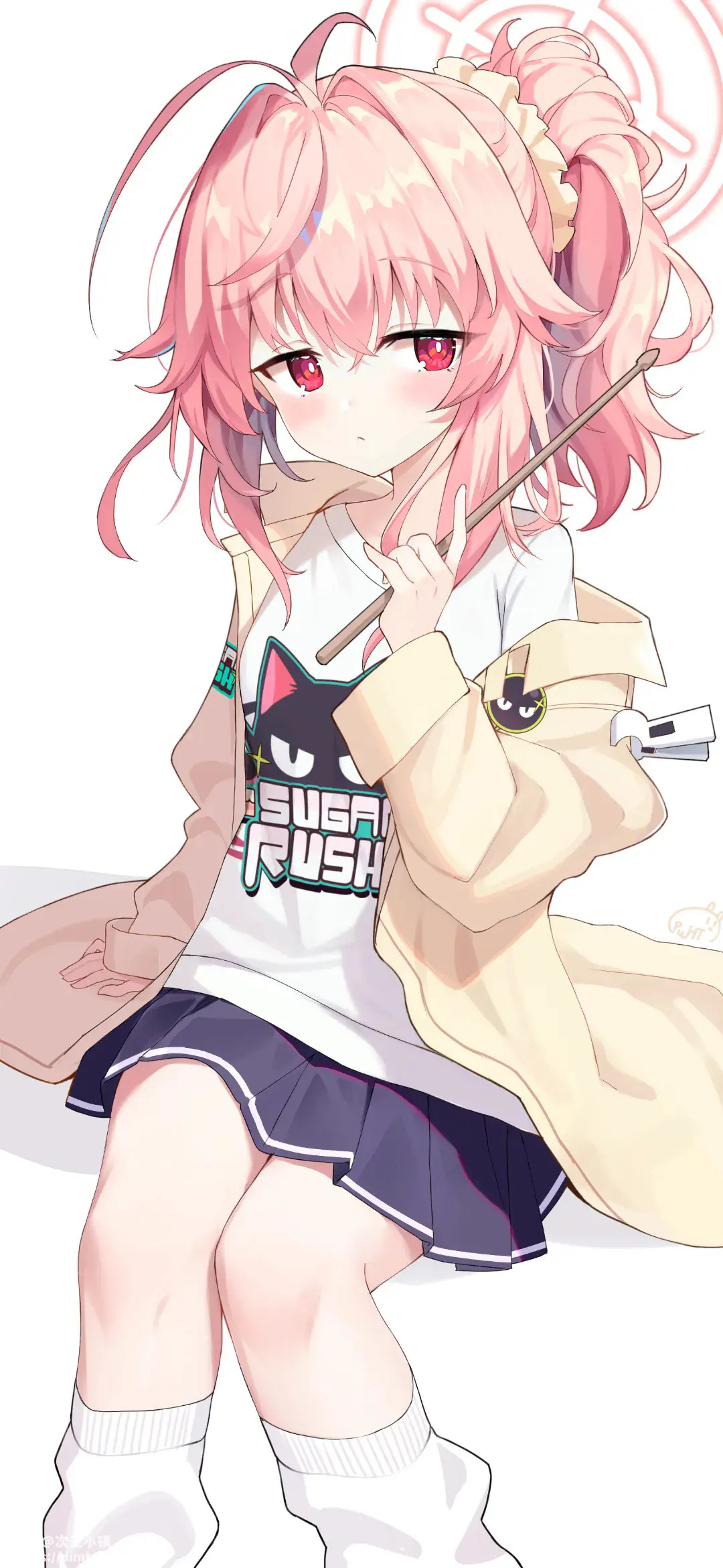 【动漫壁纸】崩铁 知更鸟 托帕 流萤 碧蓝档案 小鸟游星野 有没有爱情 都一样孤单 手机壁纸-第4张