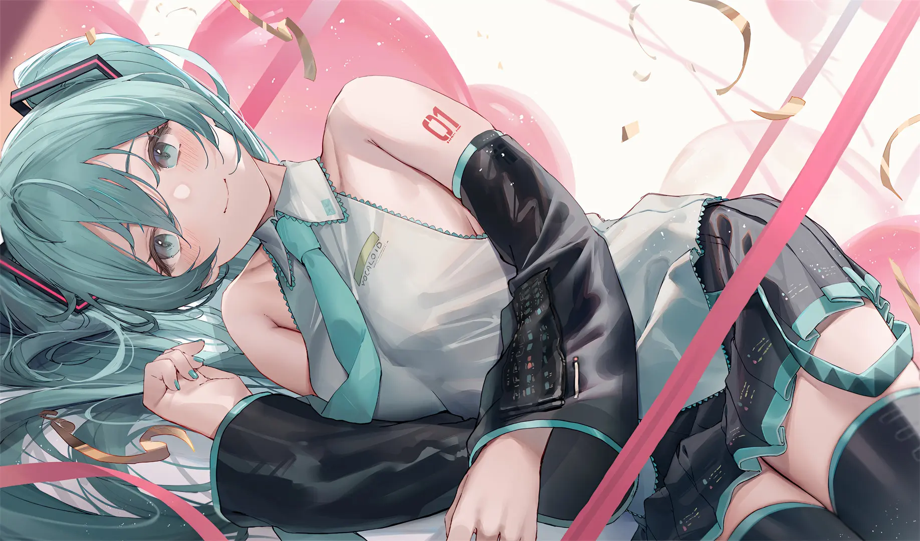 【动漫壁纸】流萤 卡芙卡 初音未来 小鸟游六花 月雪宫子 总会有人把你看得比全世界重要 手机壁纸-第15张