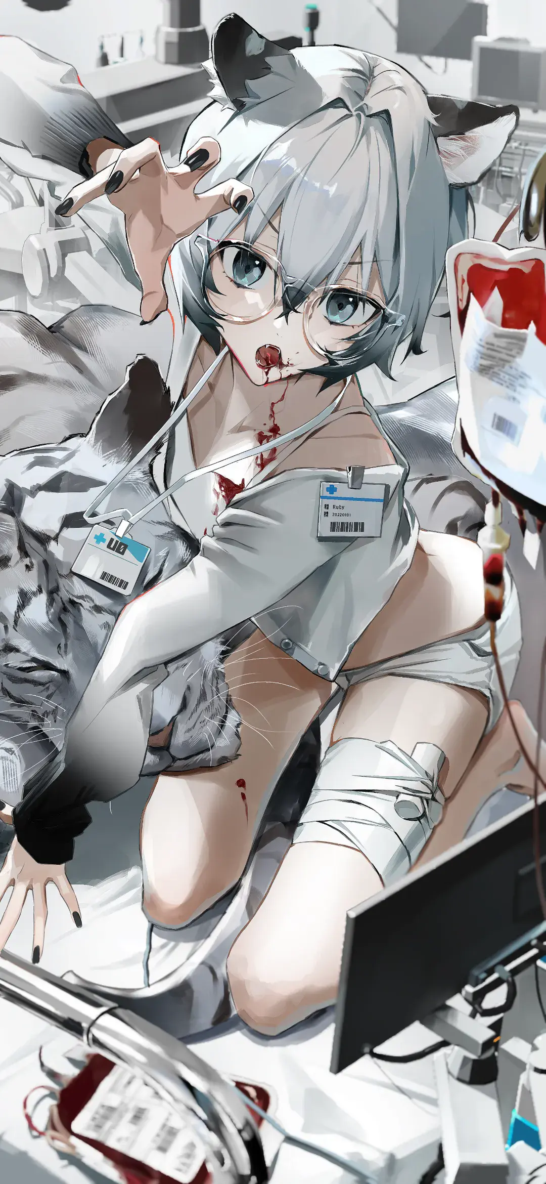 【动漫壁纸】碧蓝档案 小鸟游星野  赛马娘 女仆装少女 我们的剧情 只剩陌生的自己 手机壁纸-第4张