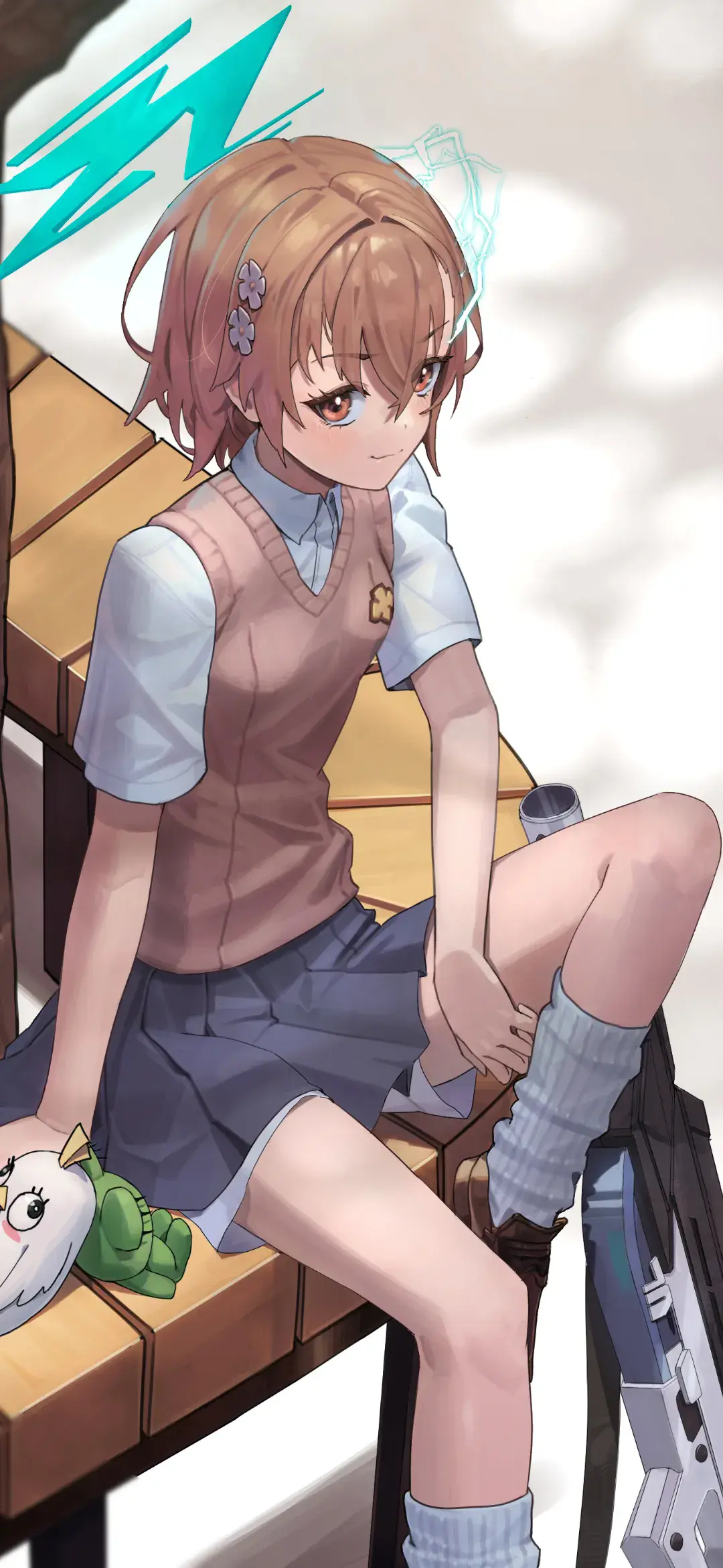 【动漫壁纸】碧蓝档案 小鸟游星野  赛马娘 女仆装少女 我们的剧情 只剩陌生的自己 手机壁纸-第6张