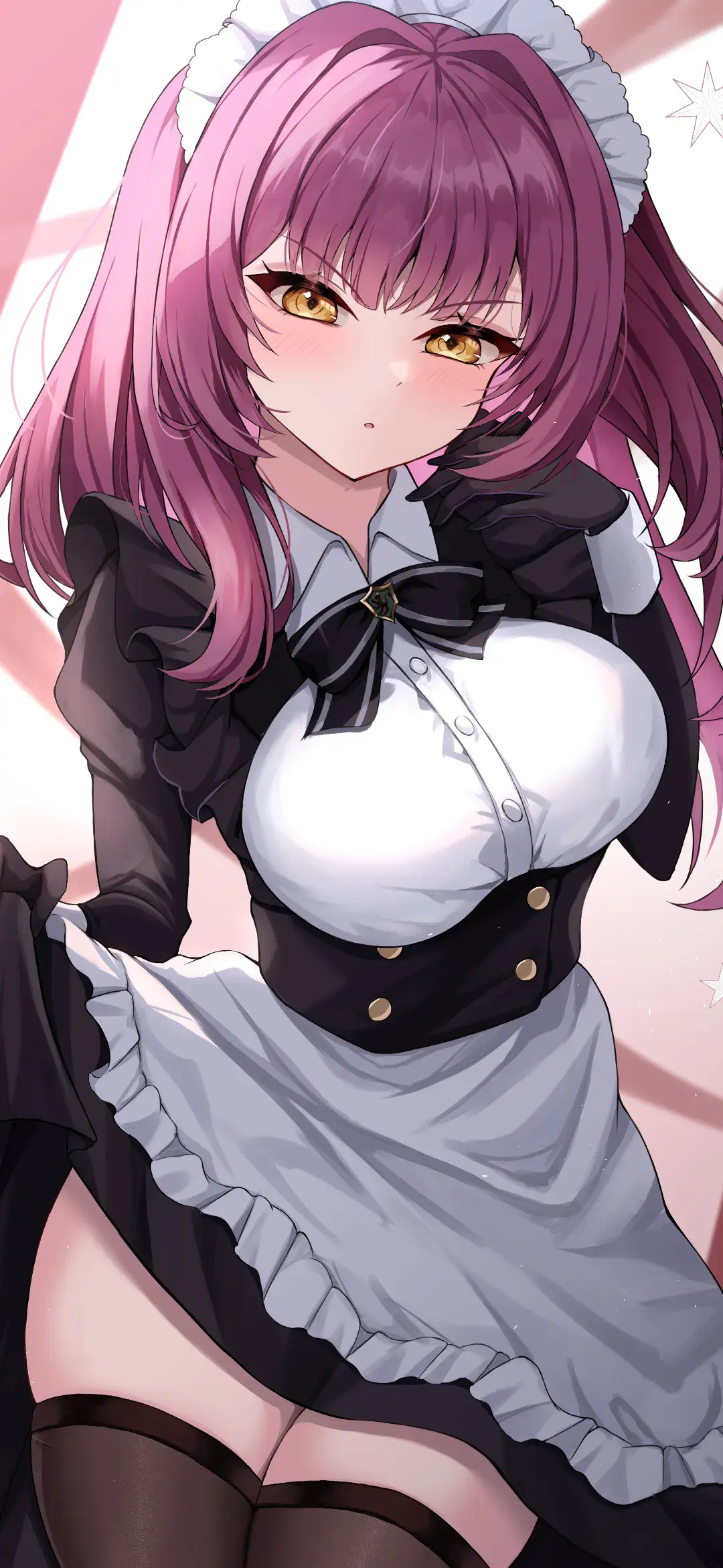 【动漫壁纸】碧蓝档案 小鸟游星野  赛马娘 女仆装少女 我们的剧情 只剩陌生的自己-公众号小姨ai