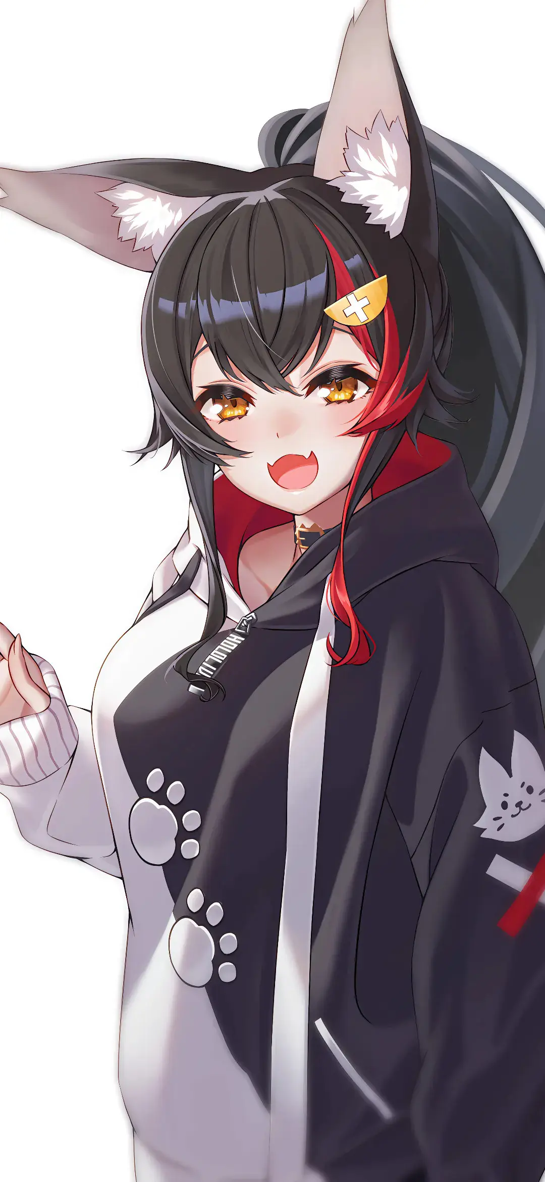 【动漫壁纸】JK制服 兽耳美少女 泳装 崩铁 花火 三月七 想念几个世纪 才是刻骨铭心 手机壁纸-第7张