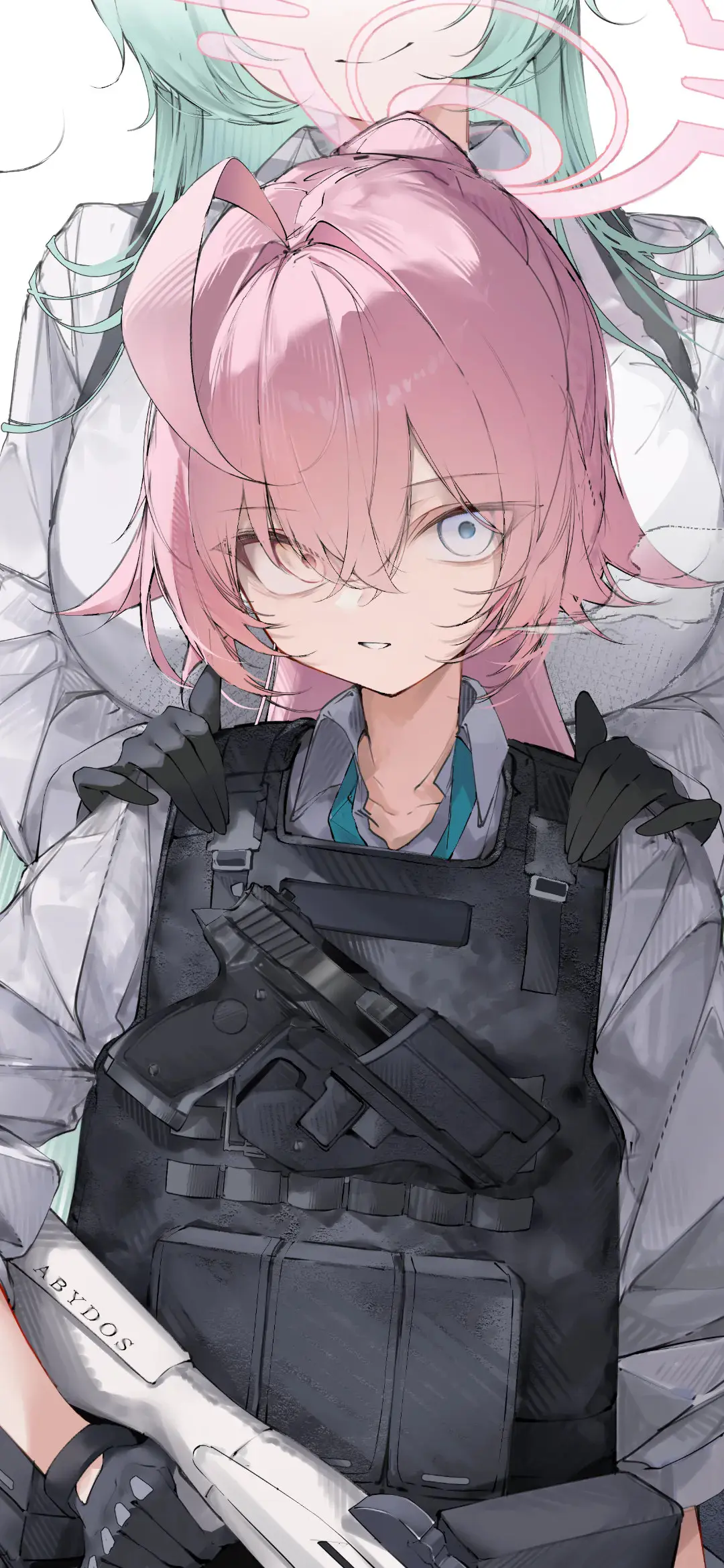 【动漫壁纸】白毛兽耳 雷姆 崩铁 翡翠 碧蓝档案 小鸟游星野 你去过的地方 我都画成风景 手机壁纸-第2张