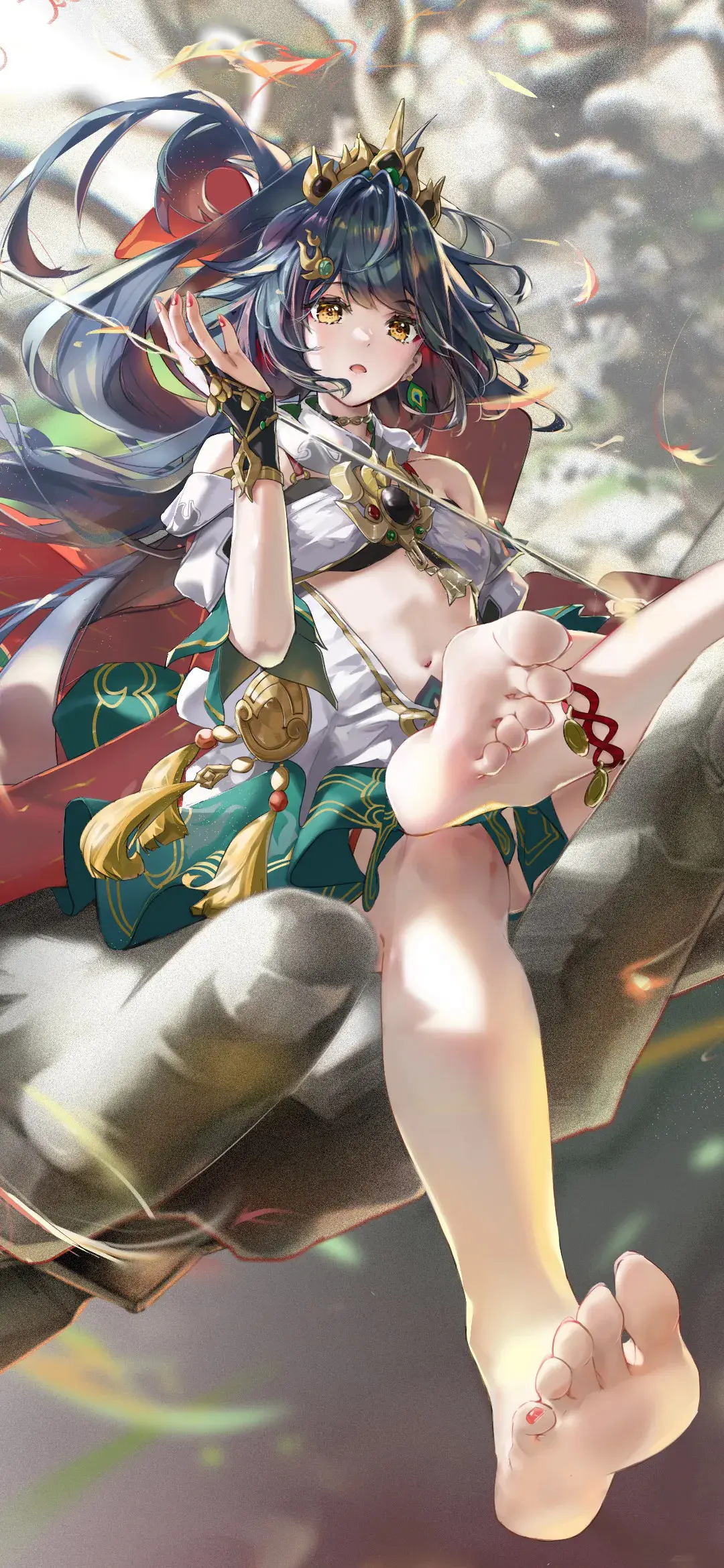 【动漫壁纸】绝区零 艾莲·乔 妮可 崩铁 卡芙卡 翡翠 原神 八重神子 插画动漫美图推荐 手机壁纸-第10张