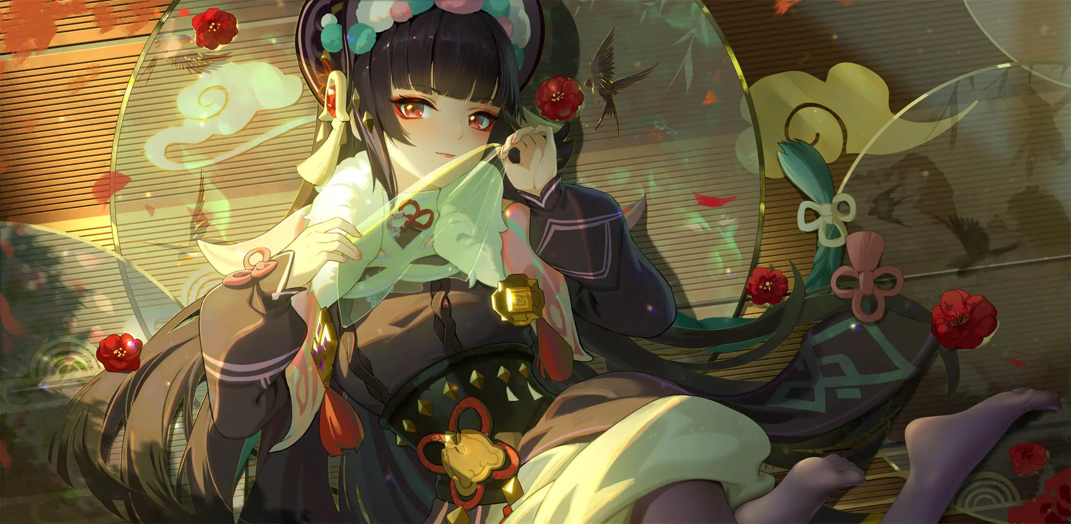 【动漫壁纸】崩铁 托帕  翡翠 卡芙卡 碧蓝档案 早濑优香 小鲨鱼 你成为了我的一整个夏天 手机壁纸-第20张