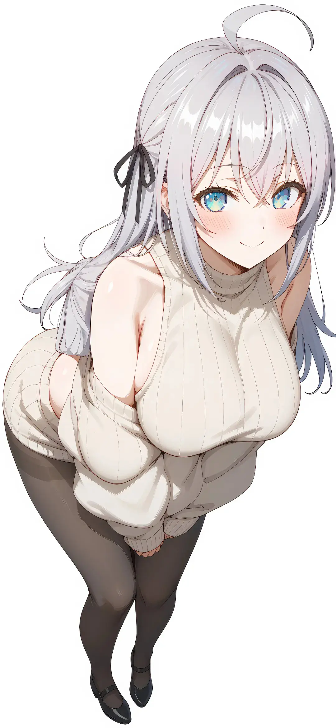 【动漫壁纸】JK制服 赛马娘 星野爱 兽耳美少女  争不过朝夕，又念着过往。 手机壁纸-第5张
