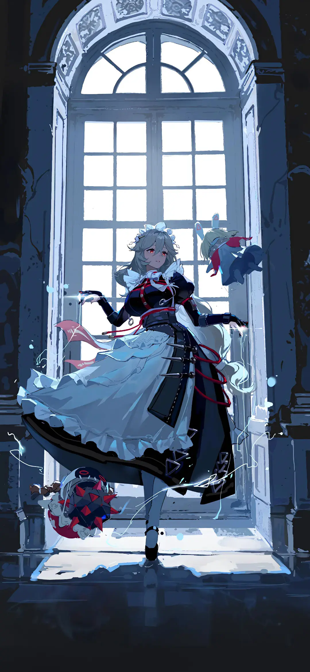 【动漫壁纸】JK制服 赛马娘 星野爱 兽耳美少女  争不过朝夕，又念着过往。 手机壁纸-第6张