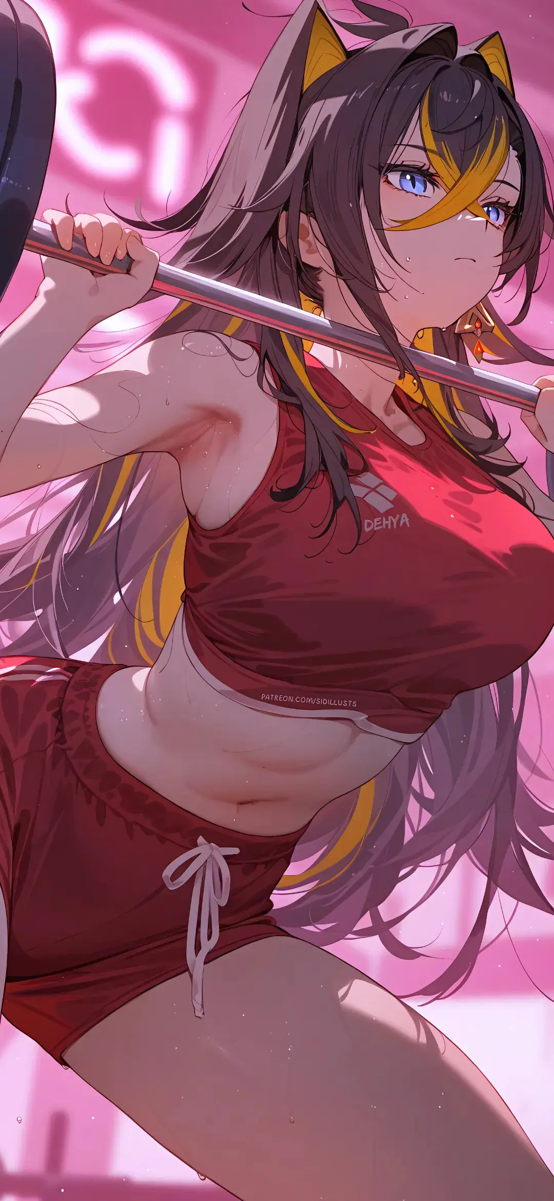 【动漫壁纸】JK制服 赛马娘 星野爱 兽耳美少女  争不过朝夕，又念着过往。 手机壁纸-第10张