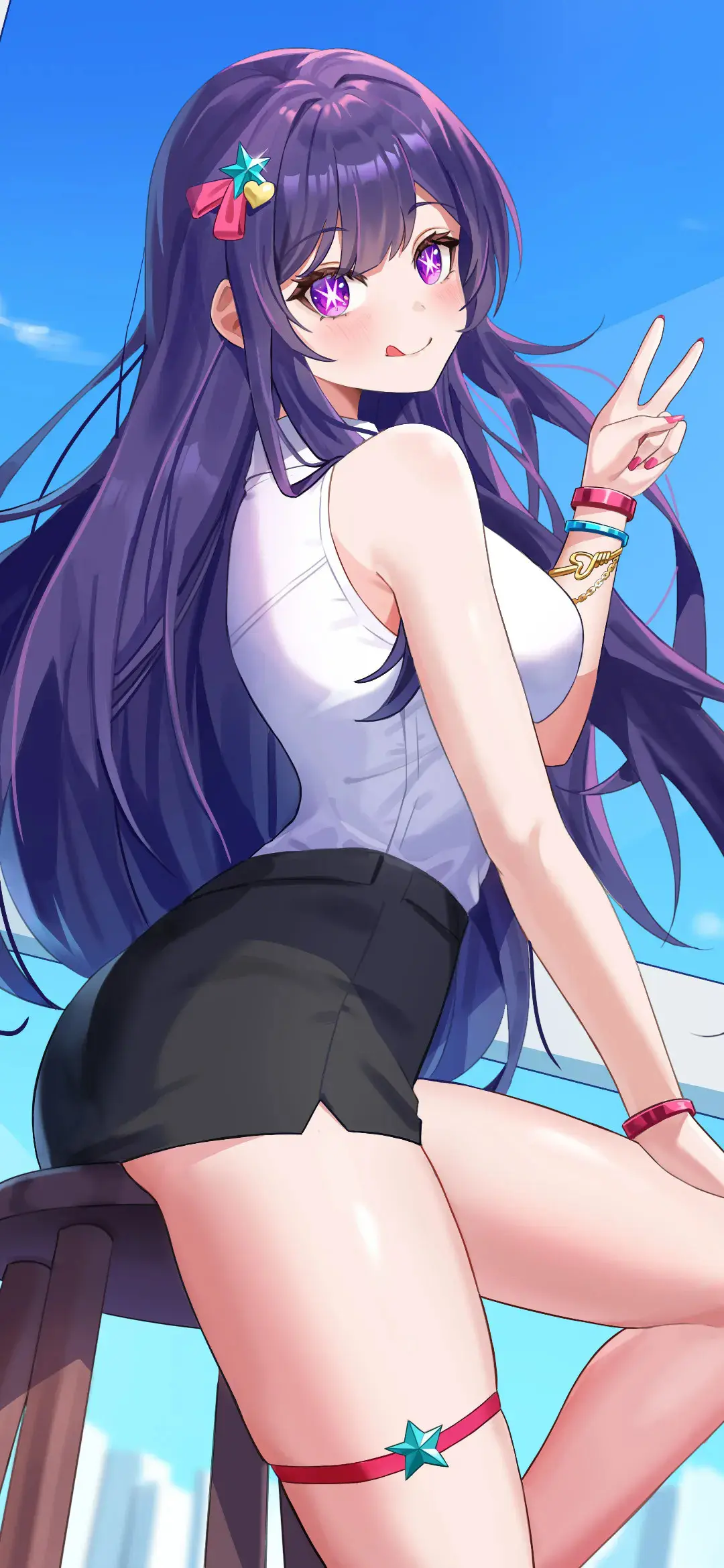 【动漫壁纸】JK制服 赛马娘 星野爱 兽耳美少女  争不过朝夕，又念着过往。-公众号小姨ai