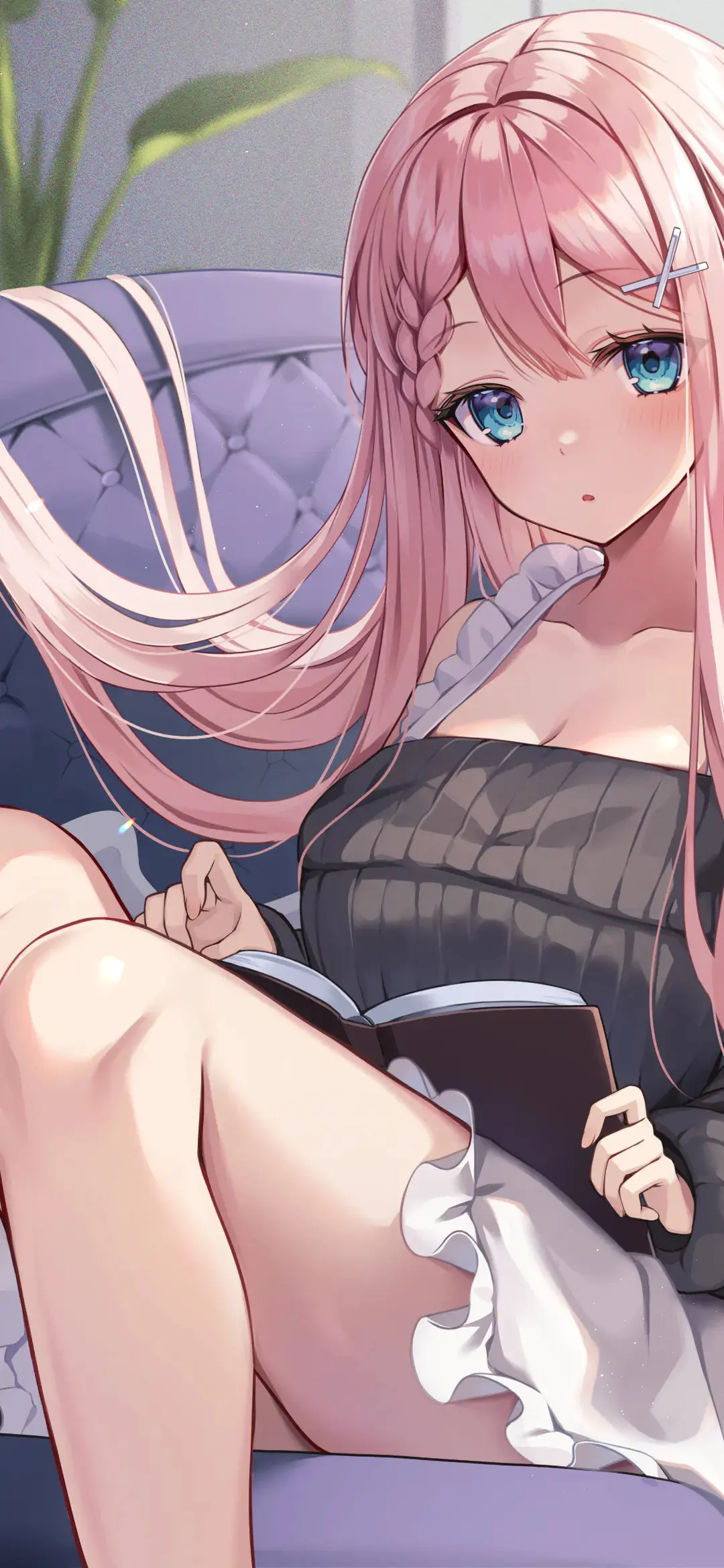 【动漫壁纸】垃圾兔 流萤 初音未来 兽耳美少女 砂狼白子 夜空渐渐归于寂静 手机壁纸-第9张